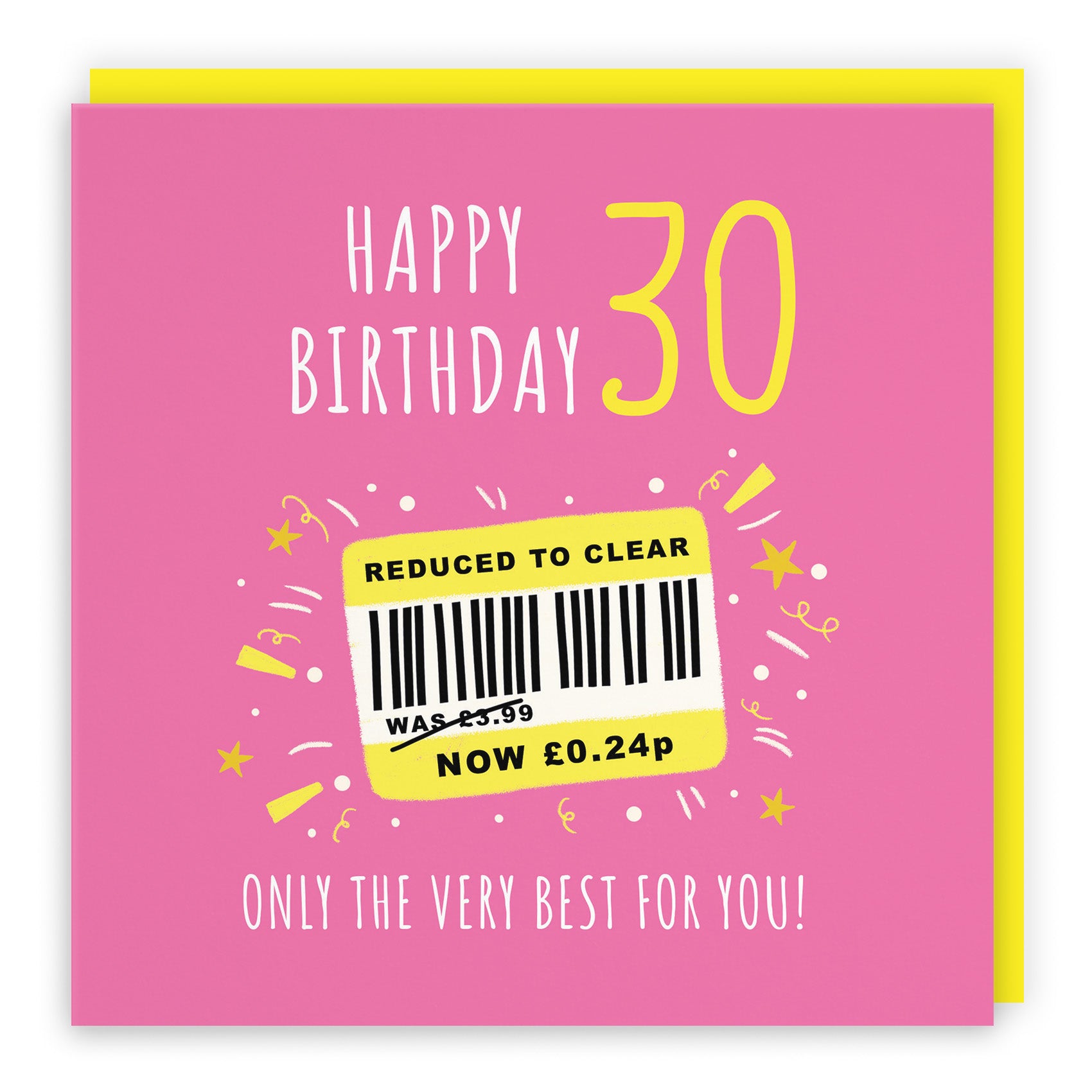 Reduced To Clear Birthday Card Moments