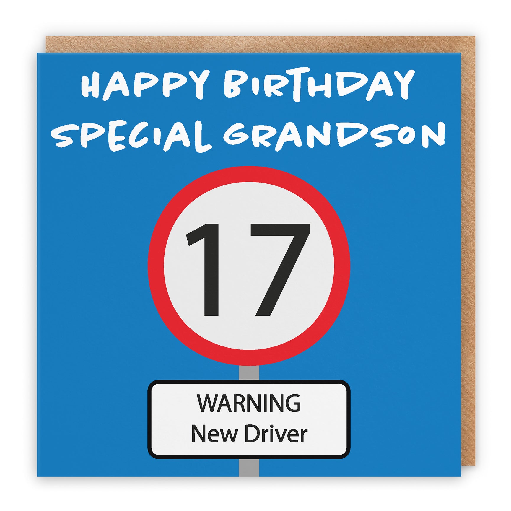 Birthday Card Road Sign