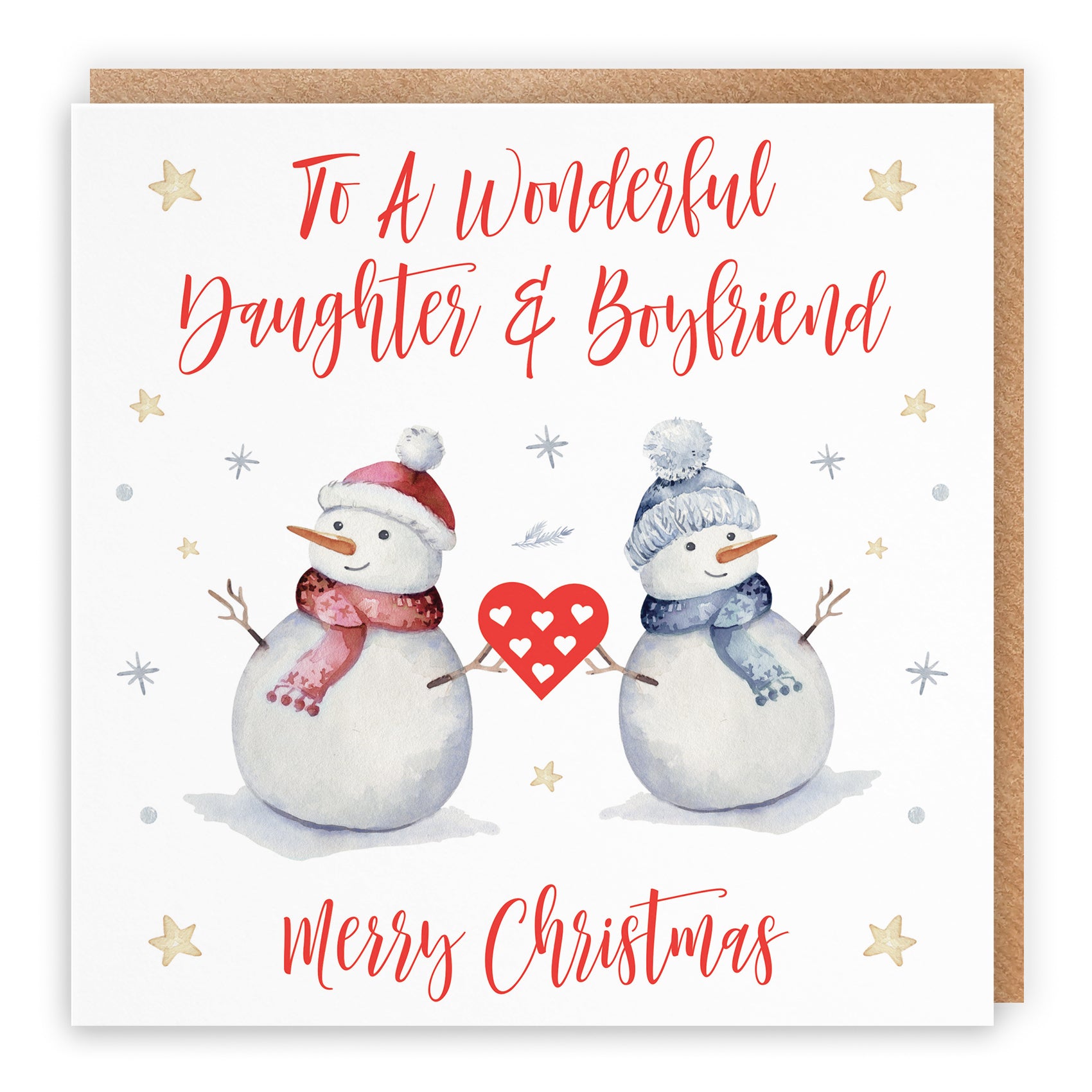Christmas Card Snowman