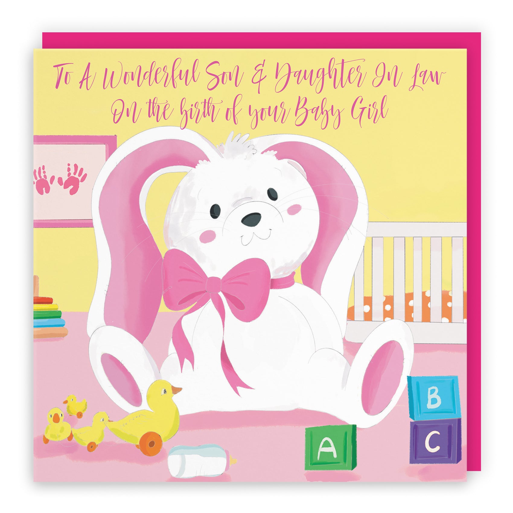 New Baby Rabbit Card Classic