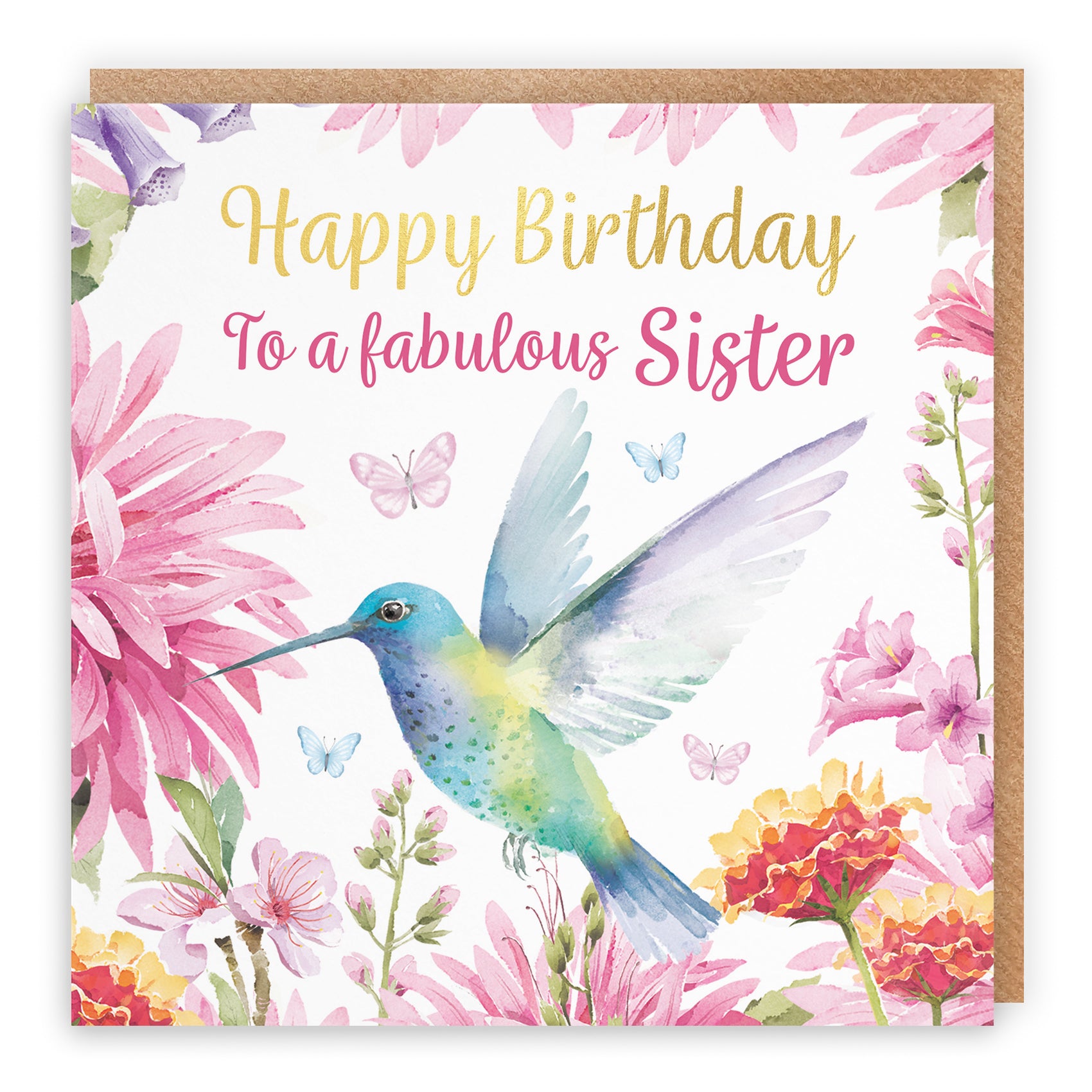 Hummingbird Birthday Card Milo's Gallery
