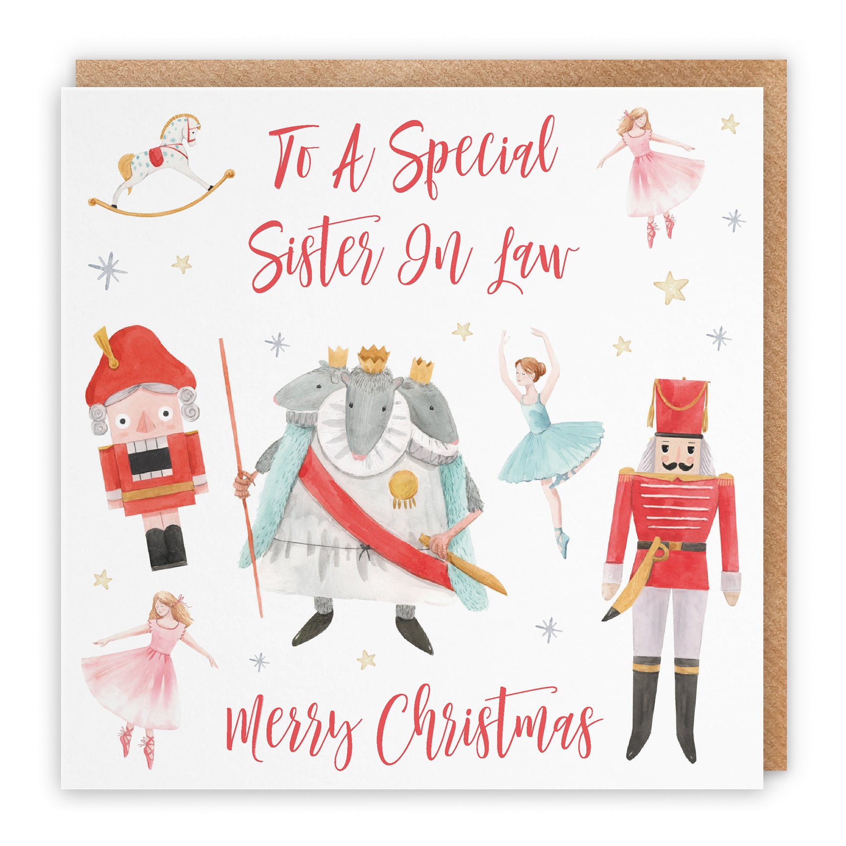 Christmas Card Nutcracker