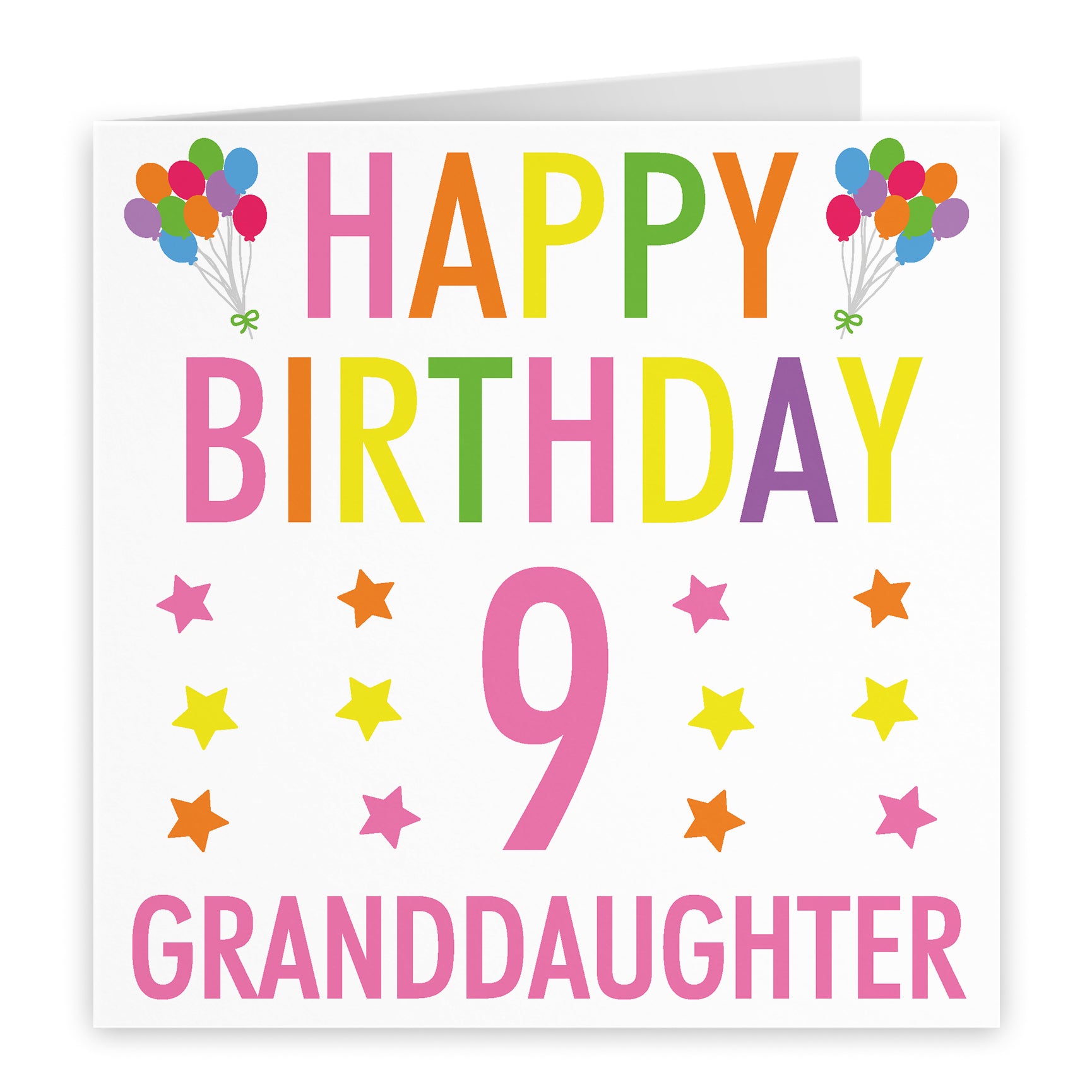 Birthday Card Colourful