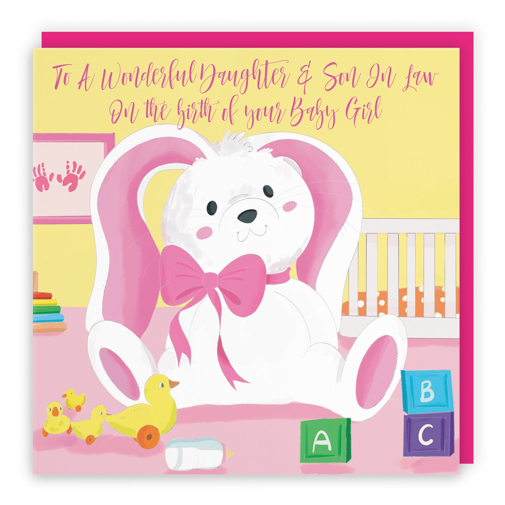 New Baby Rabbit Card Classic