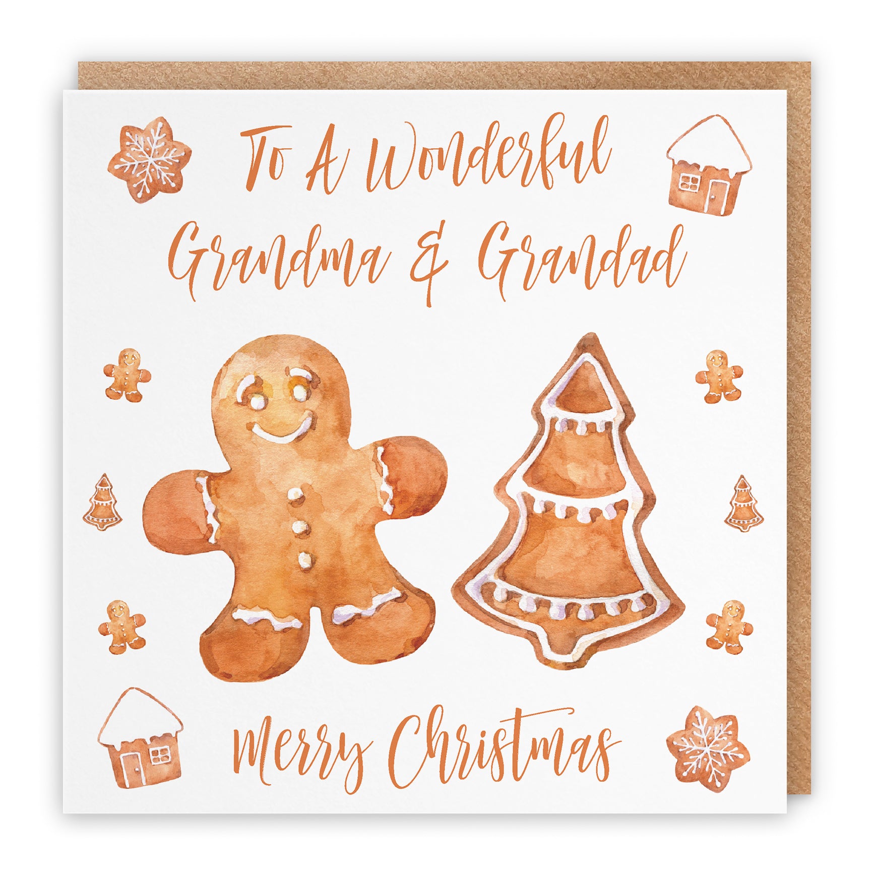 Christmas Card Gingerbread