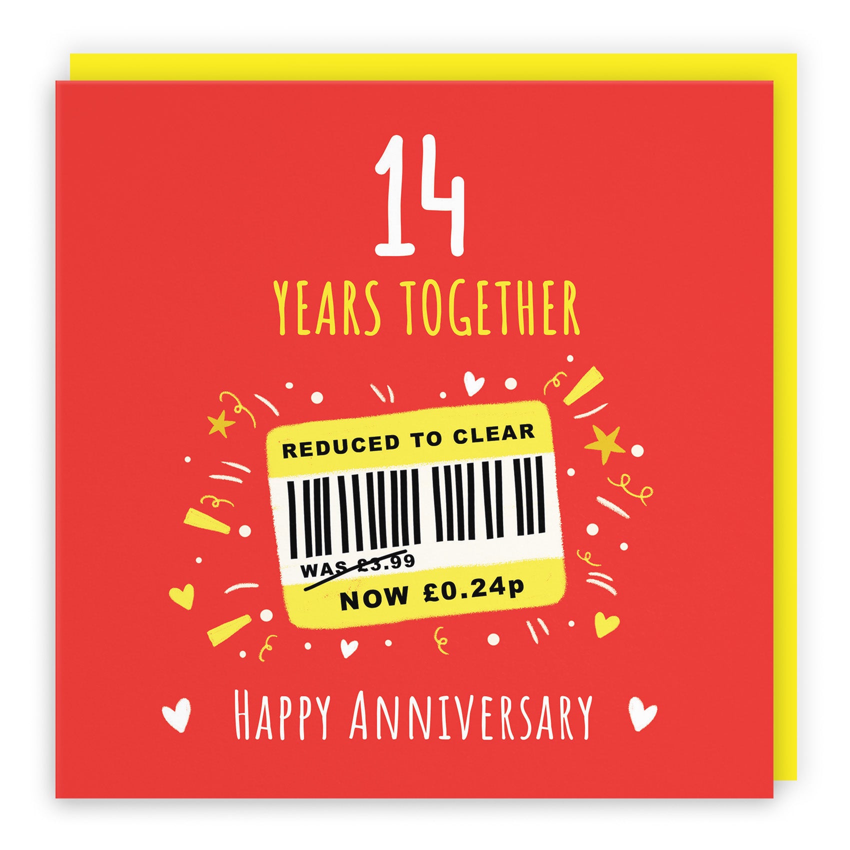 Reduced To Clear Anniversary Card Moments