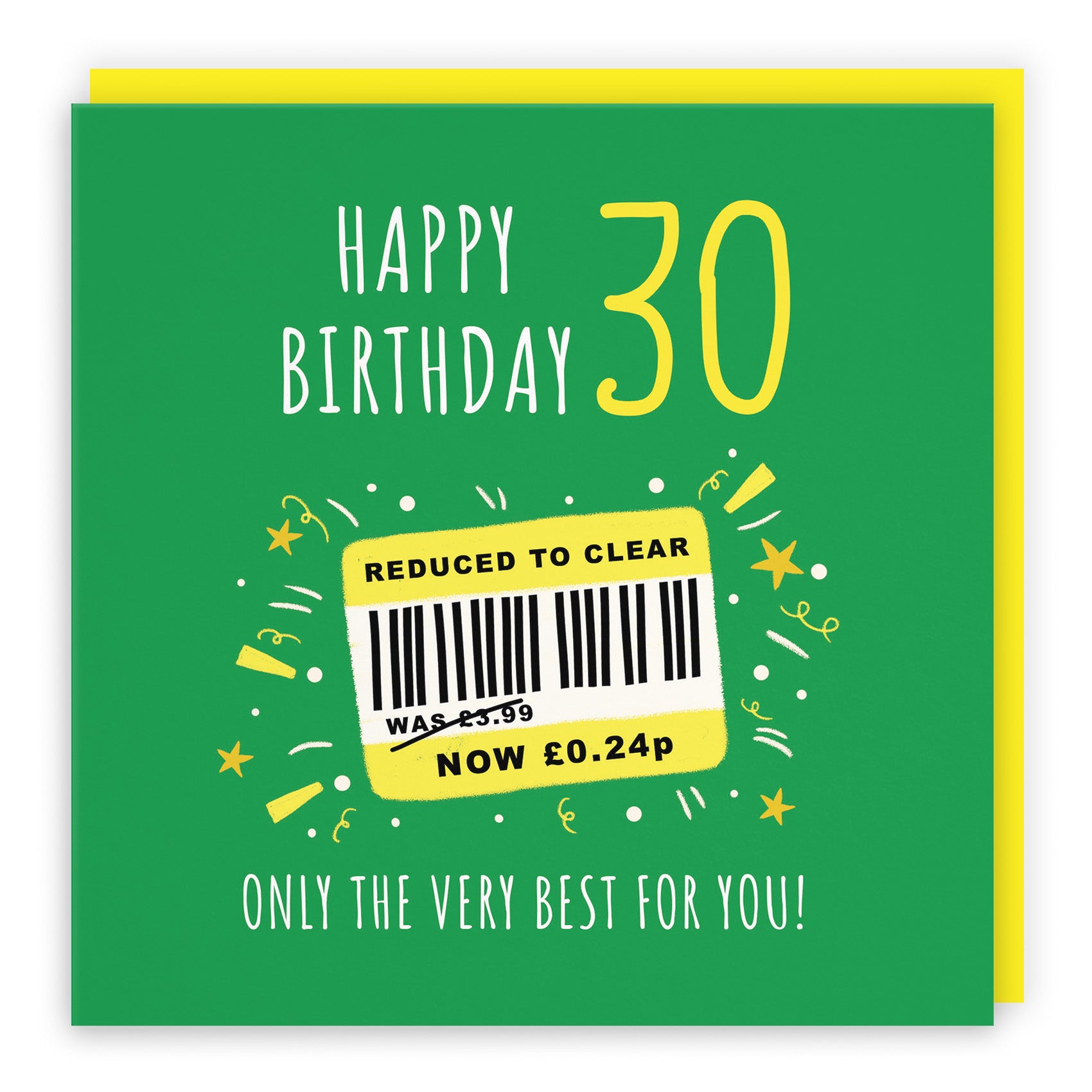 Reduced To Clear Birthday Card Moments