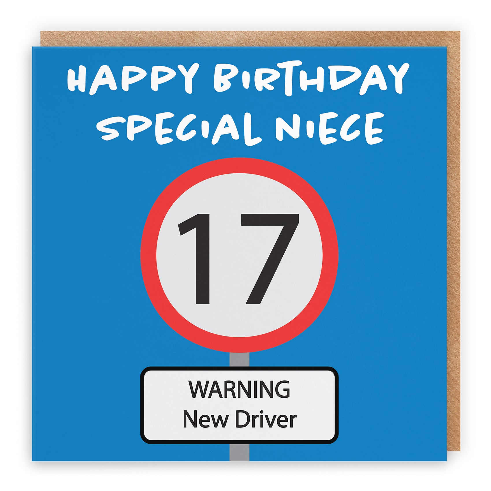 Birthday Card Road Sign