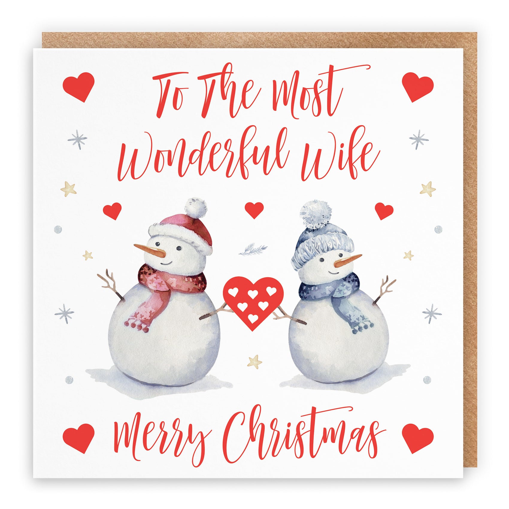 Christmas Card Snowman