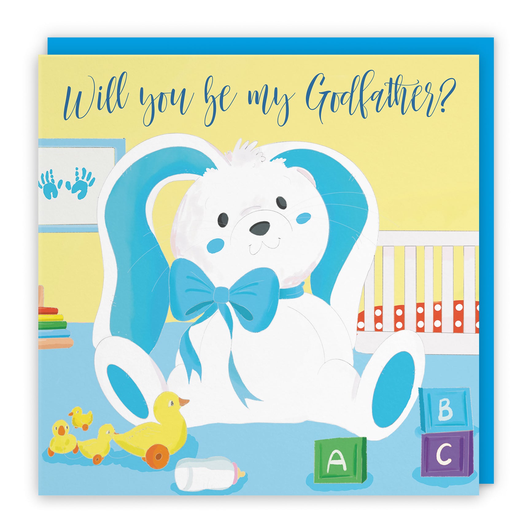New Baby Rabbit Card Classic