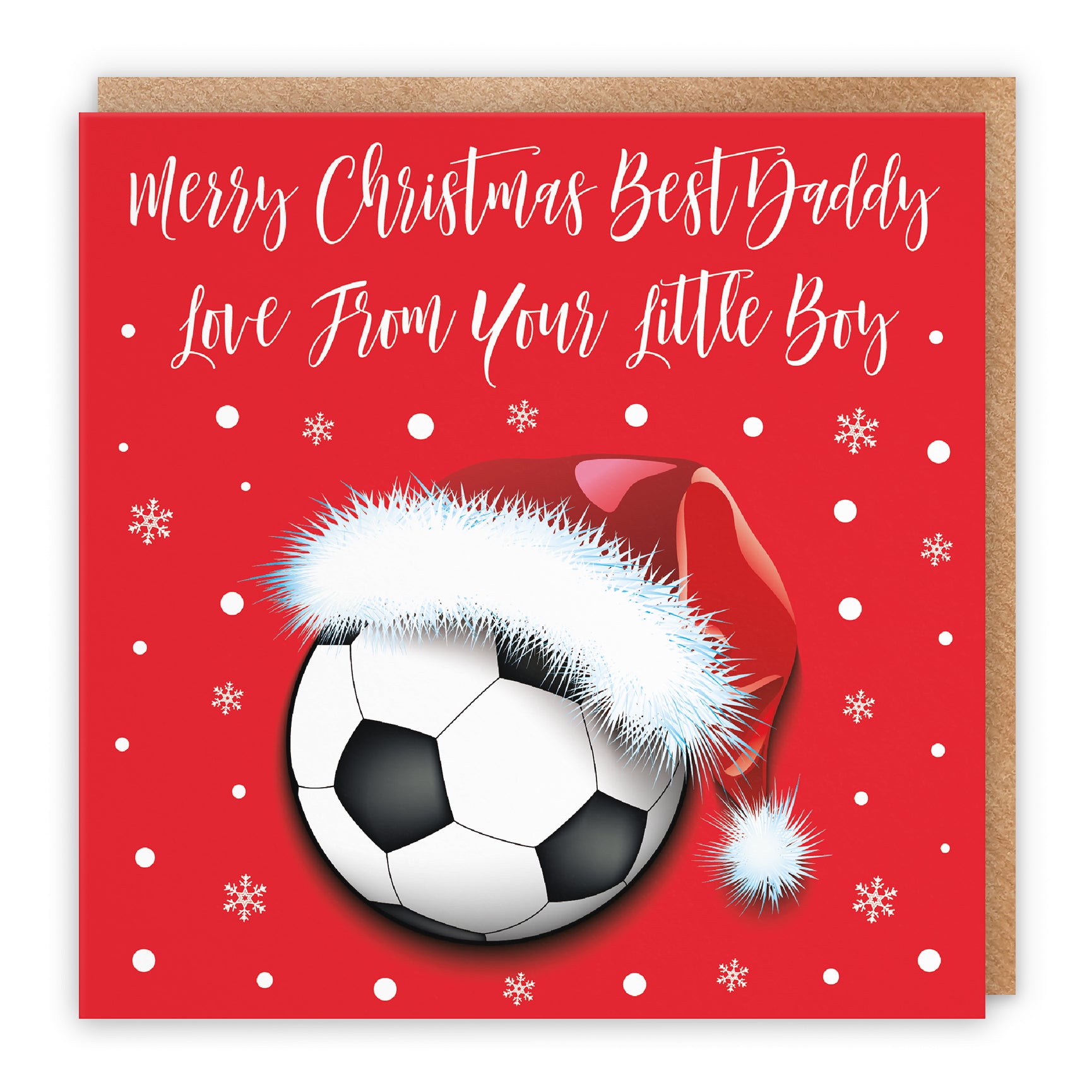 Christmas Card Football