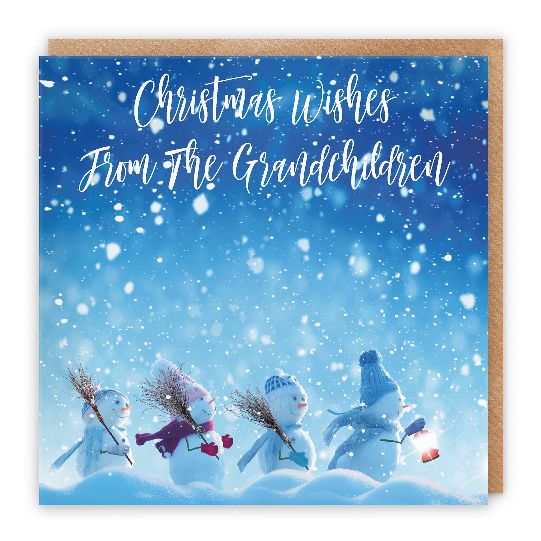 Christmas Card Snow People