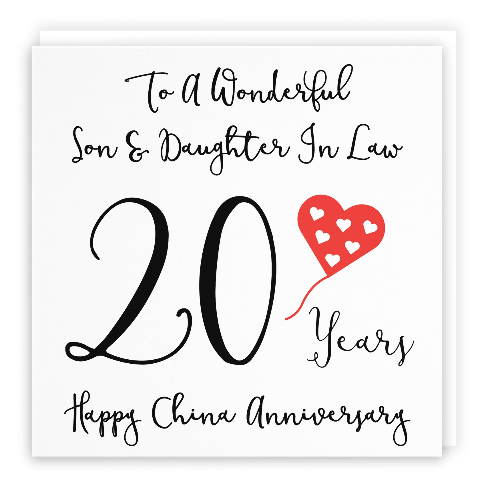 Anniversary Card Love Heart