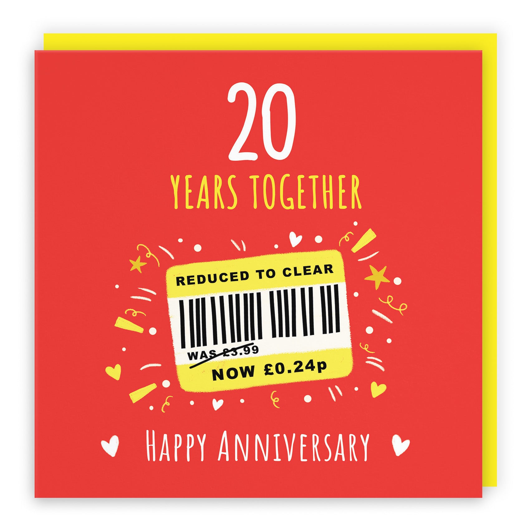 Reduced To Clear Anniversary Card Moments