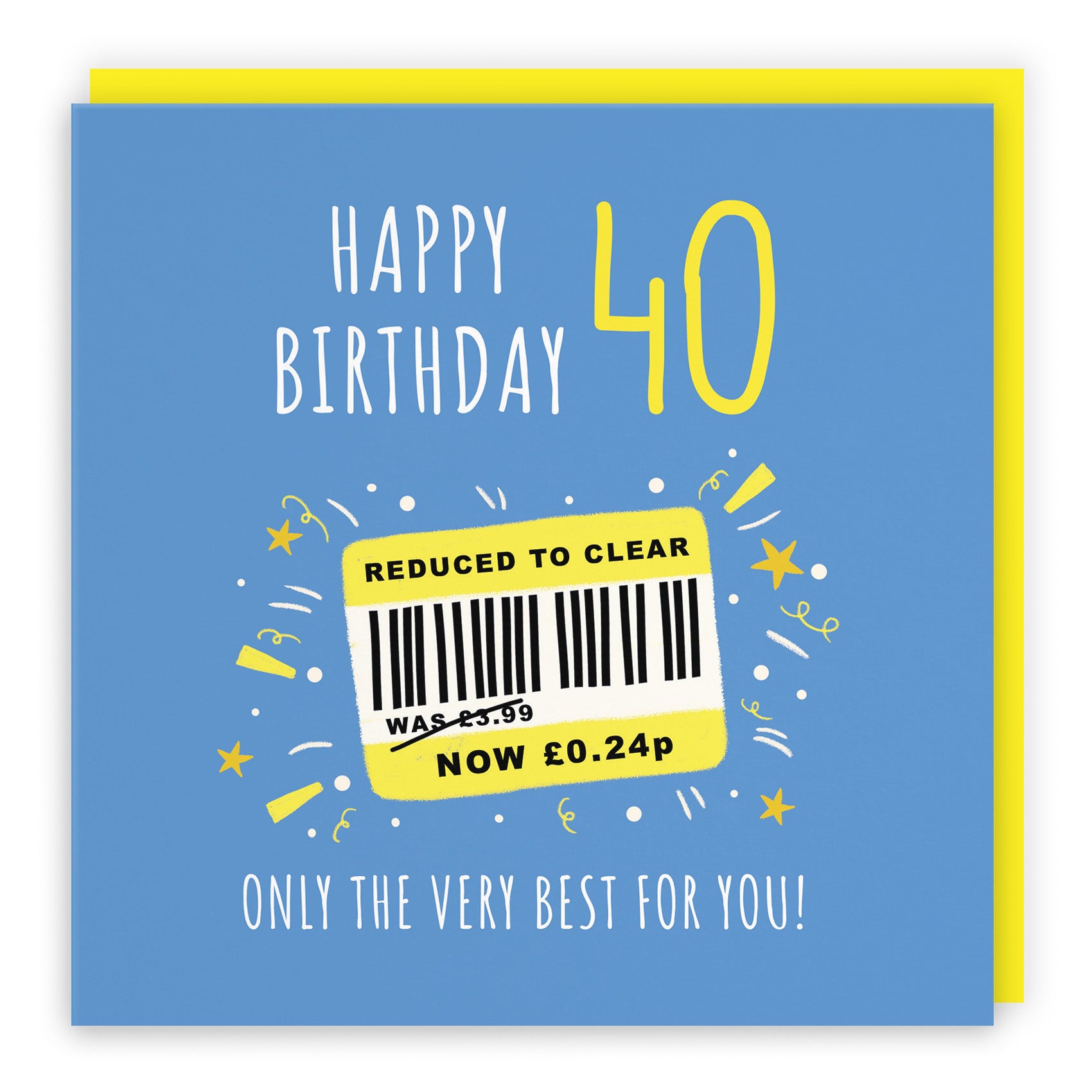Reduced To Clear Birthday Card Moments