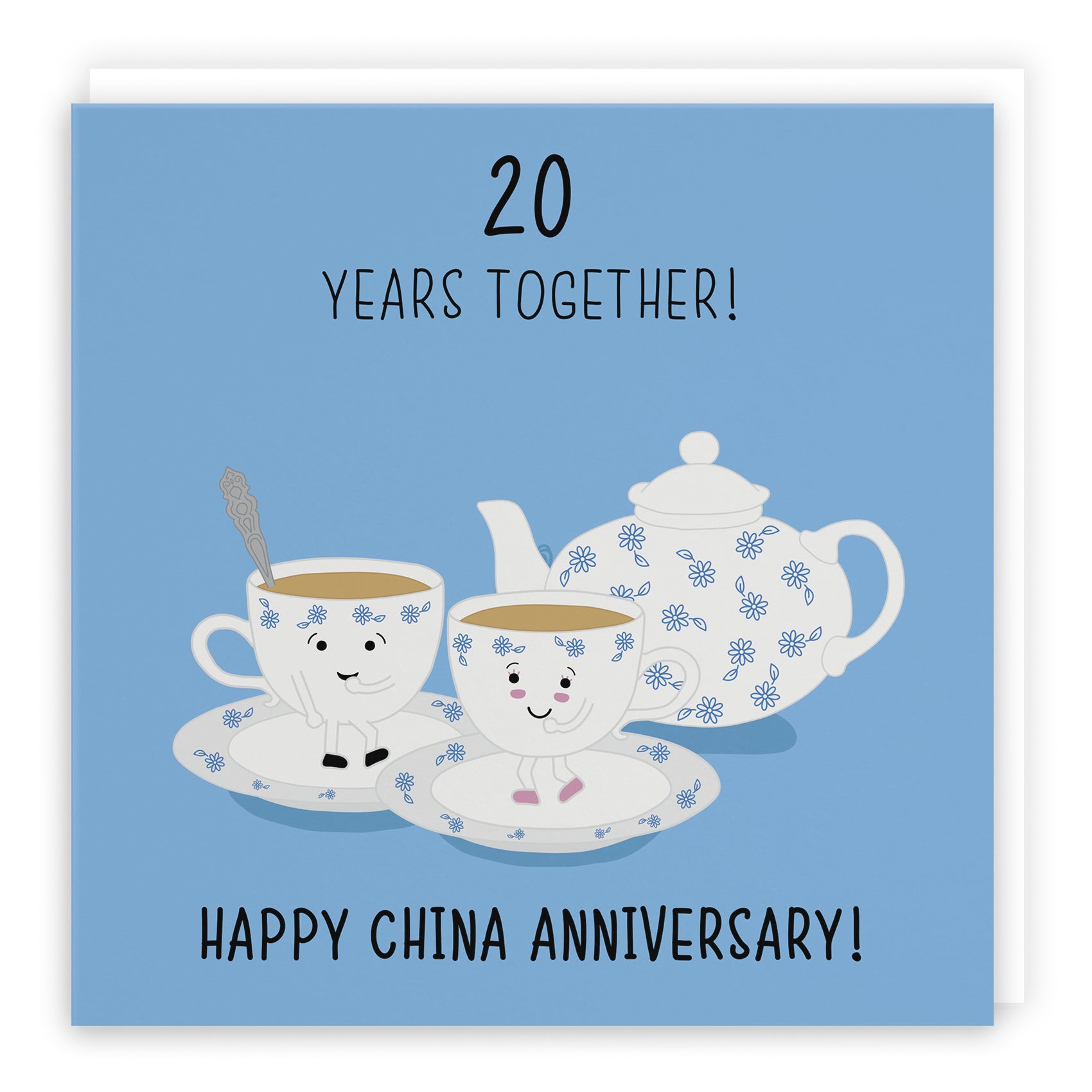 Cute Anniversary Card Iconic
