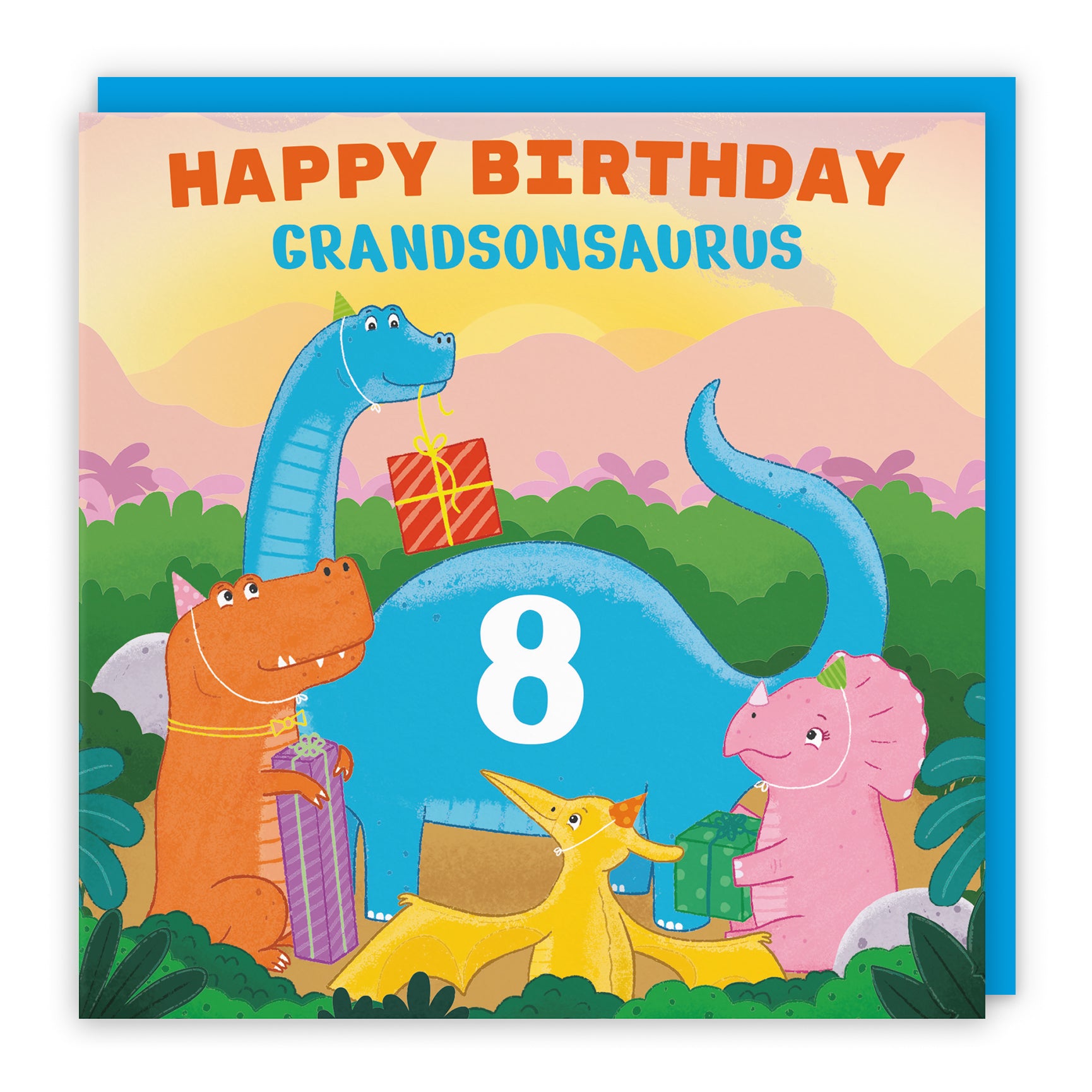 Dinosaur Party Birthday Card Imagination