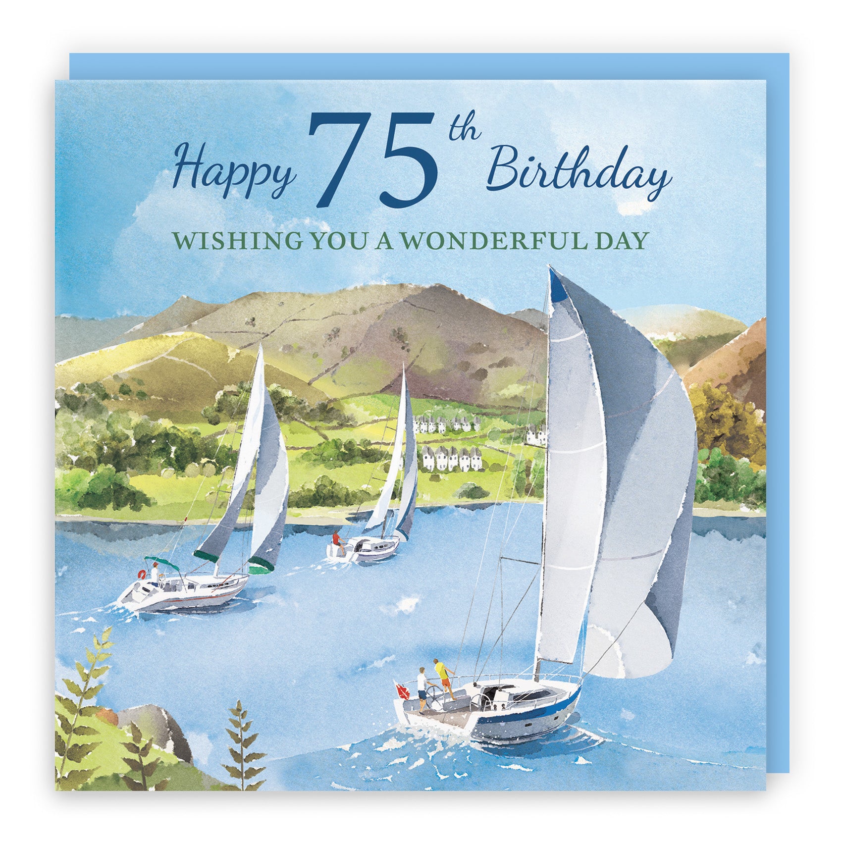 Sailing Boats Birthday Card Milo's Gallery