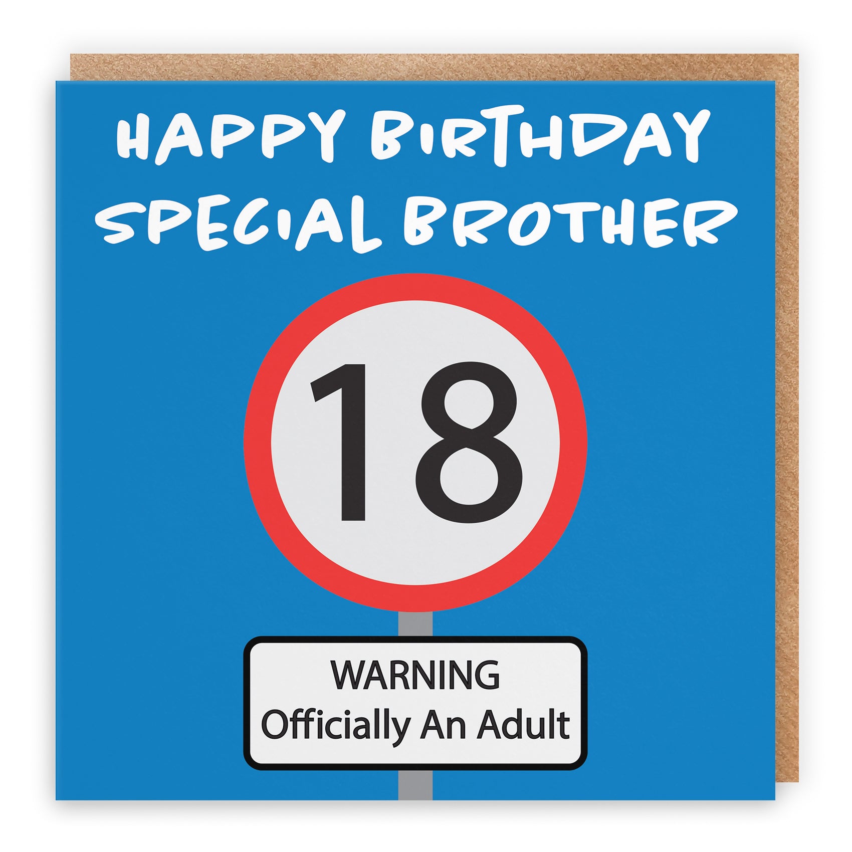 Birthday Card Road Sign