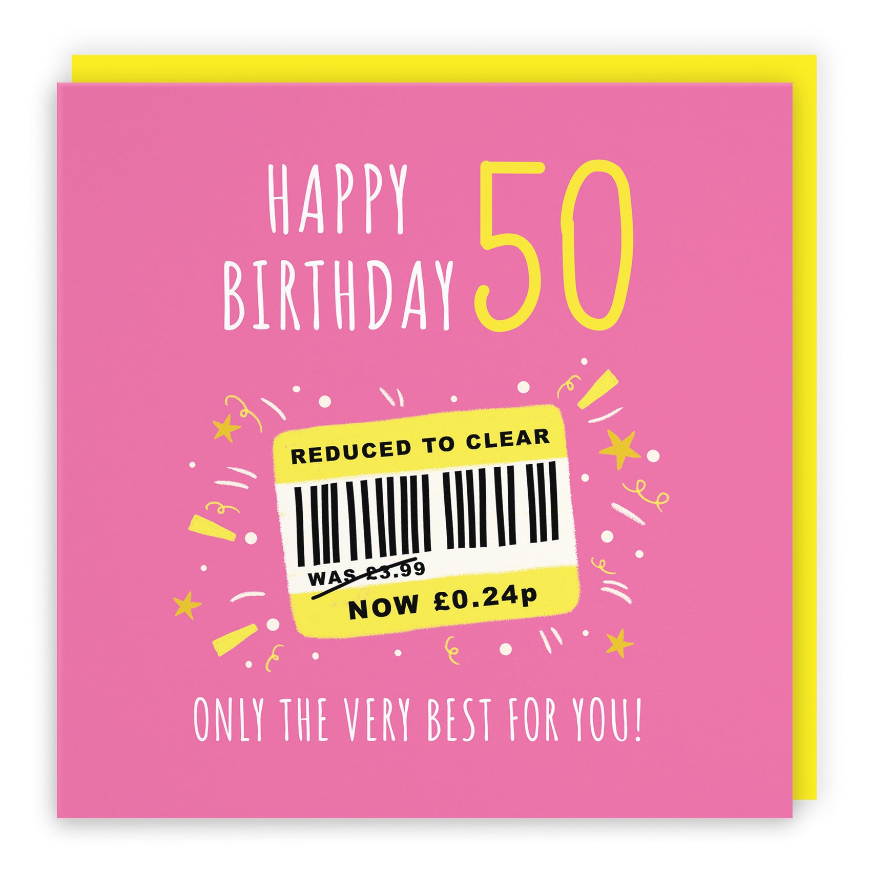 Reduced To Clear Birthday Card Moments