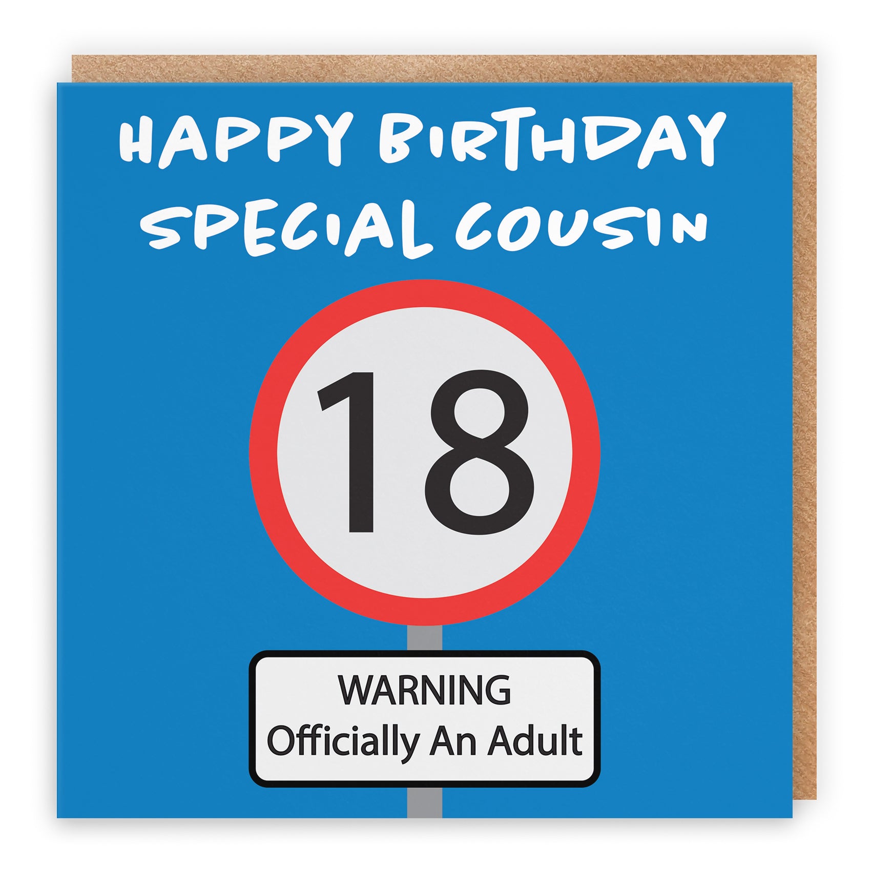 Birthday Card Road Sign