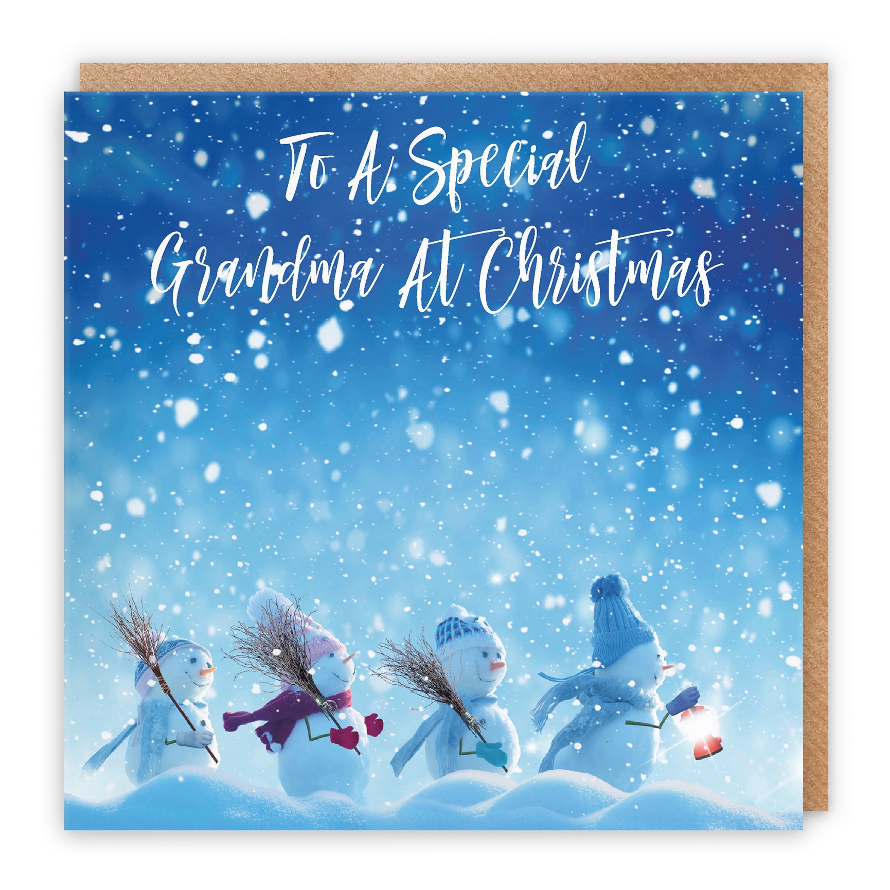 Christmas Card Snow People