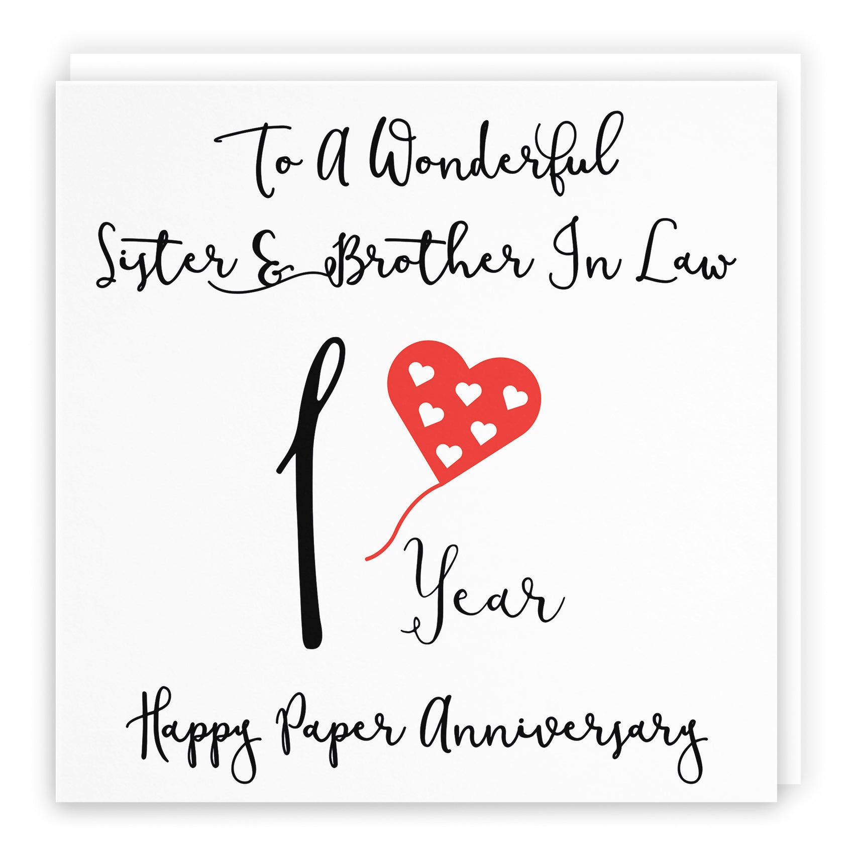 Anniversary Card Love Heart