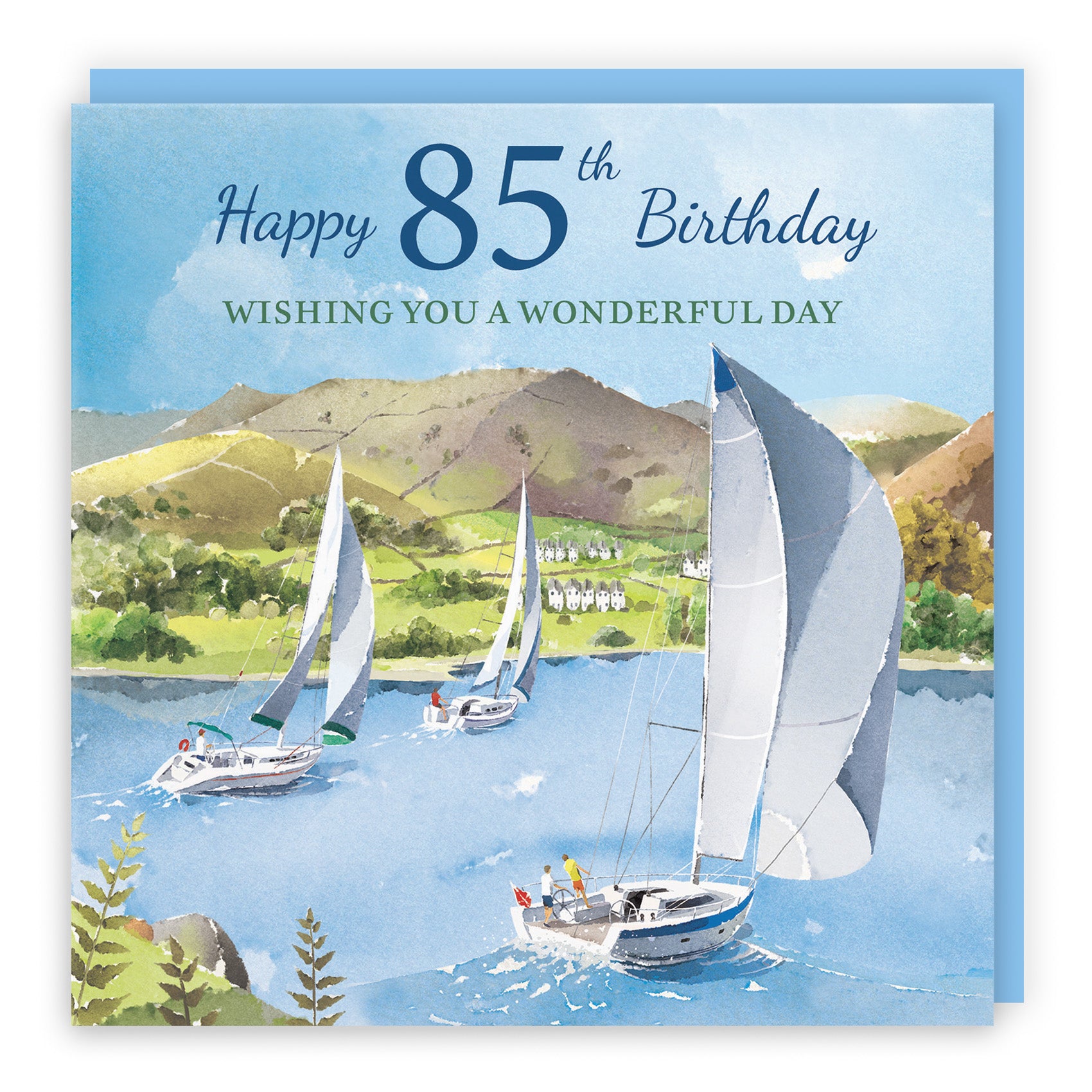 Sailing Boats Birthday Card Milo's Gallery