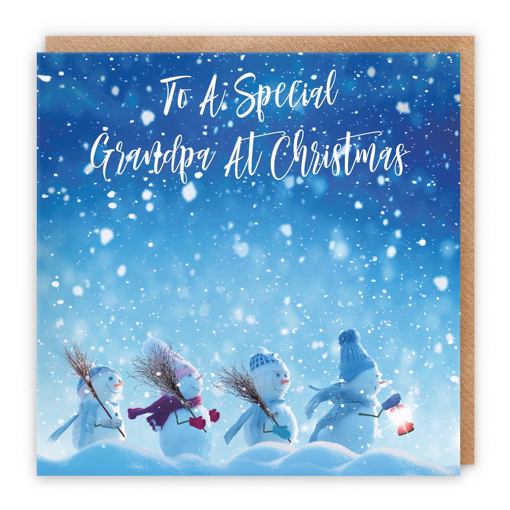 Christmas Card Snow People