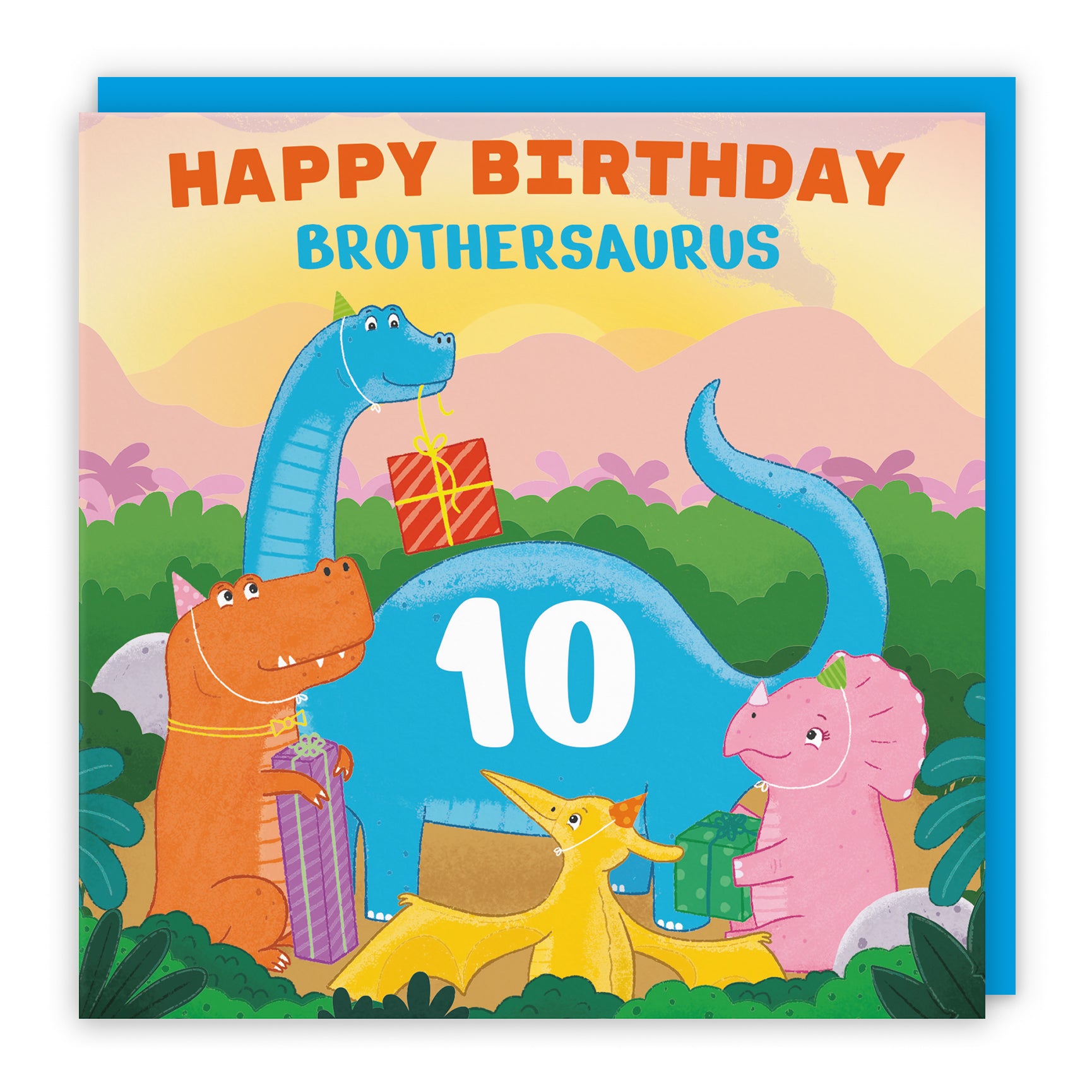 Dinosaur Party Birthday Card Imagination