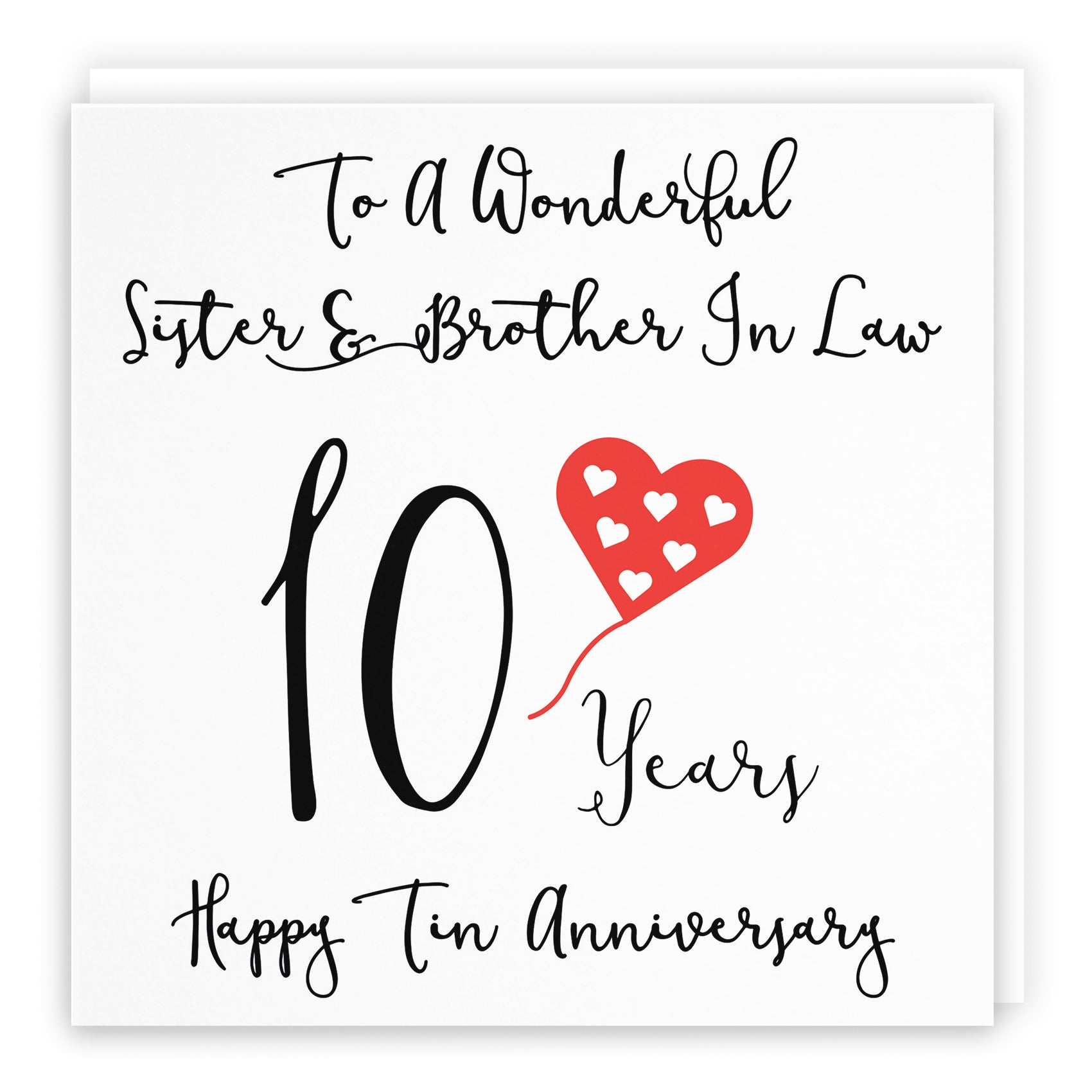 Anniversary Card Love Heart