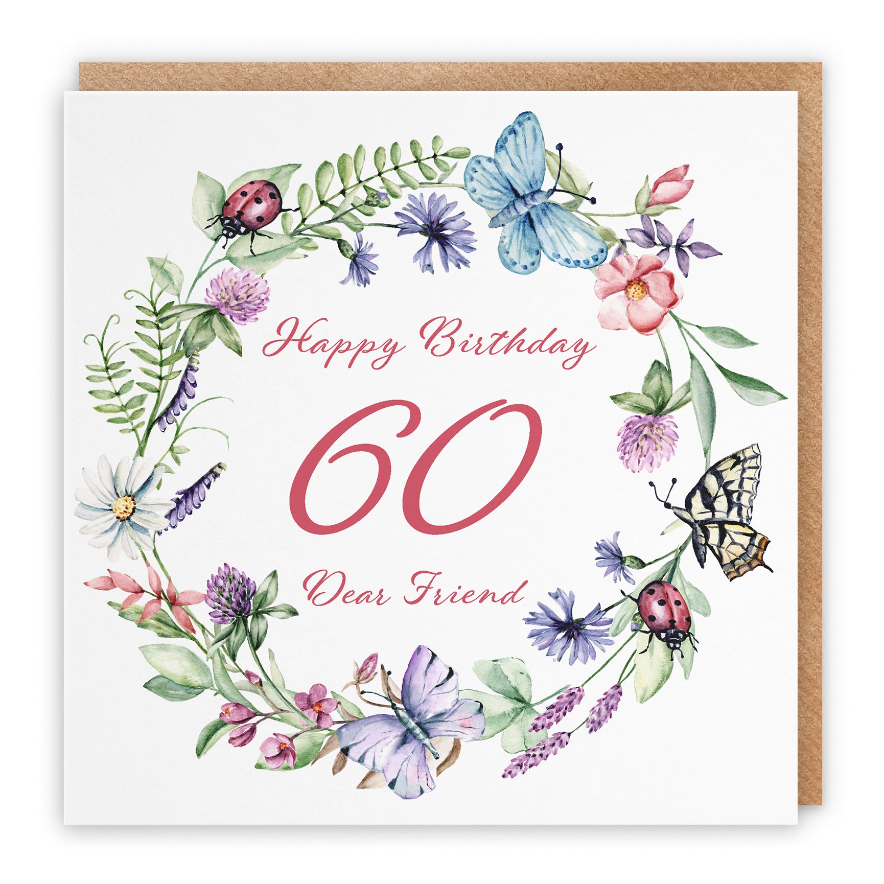 Wildflower Birthday Card Meadow