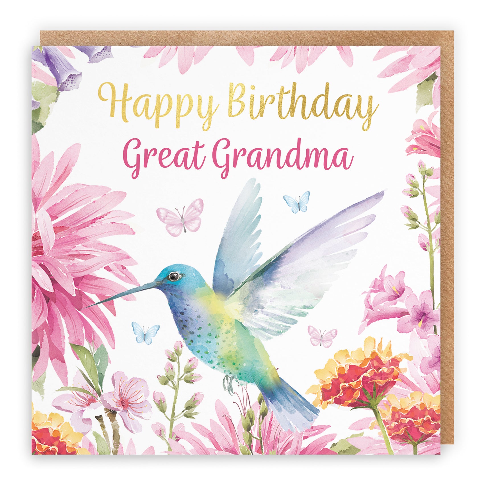 Hummingbird Birthday Card Milo's Gallery