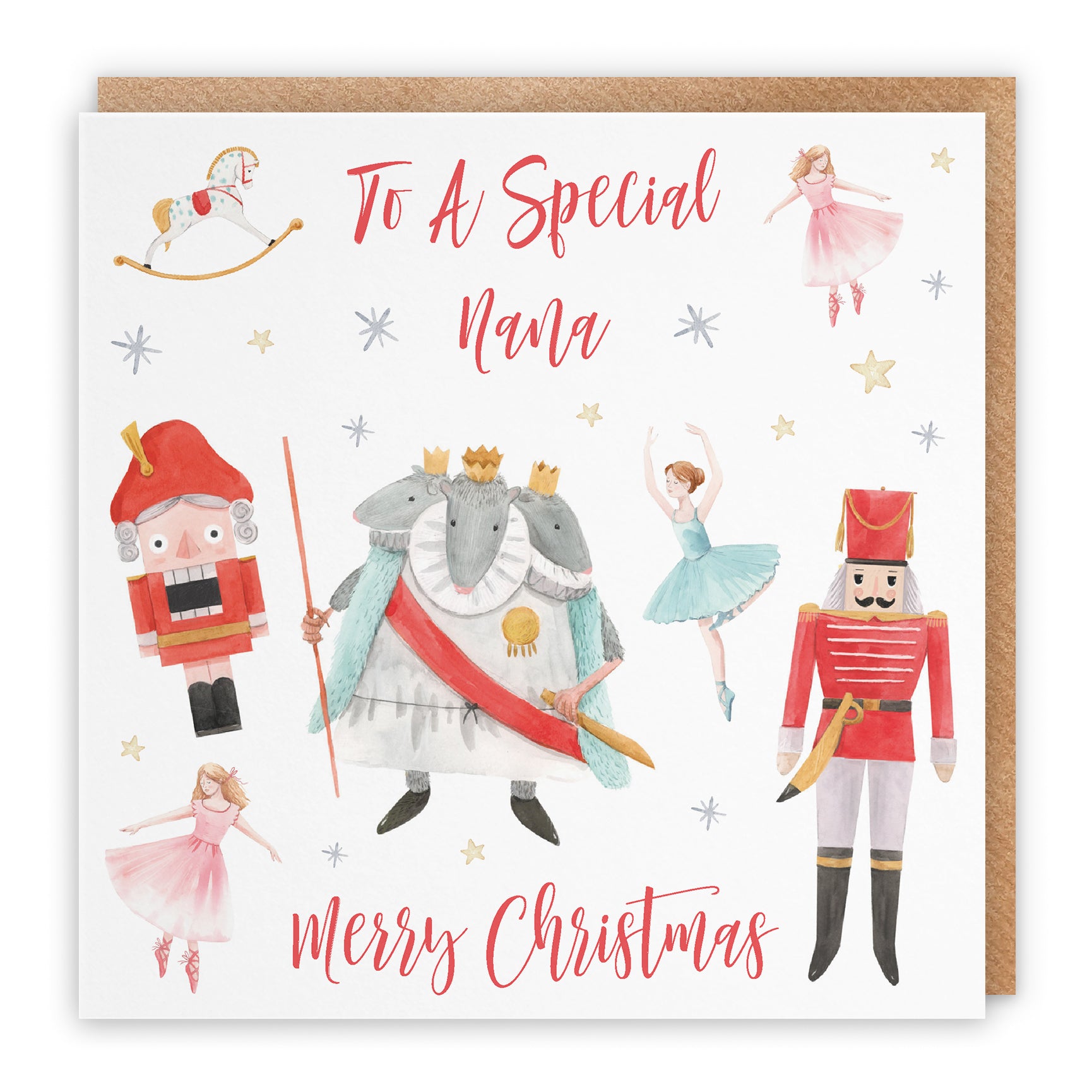 Christmas Card Nutcracker