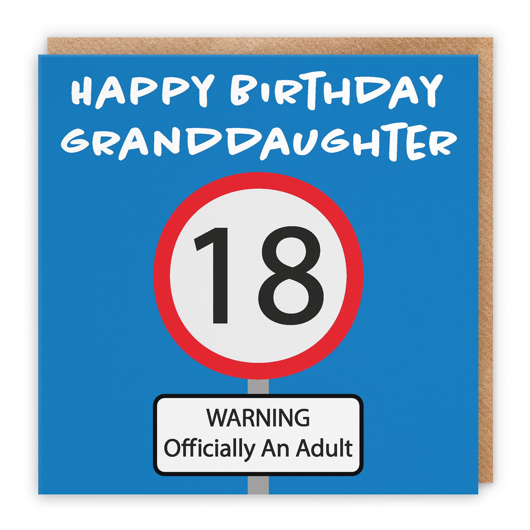 Birthday Card Road Sign