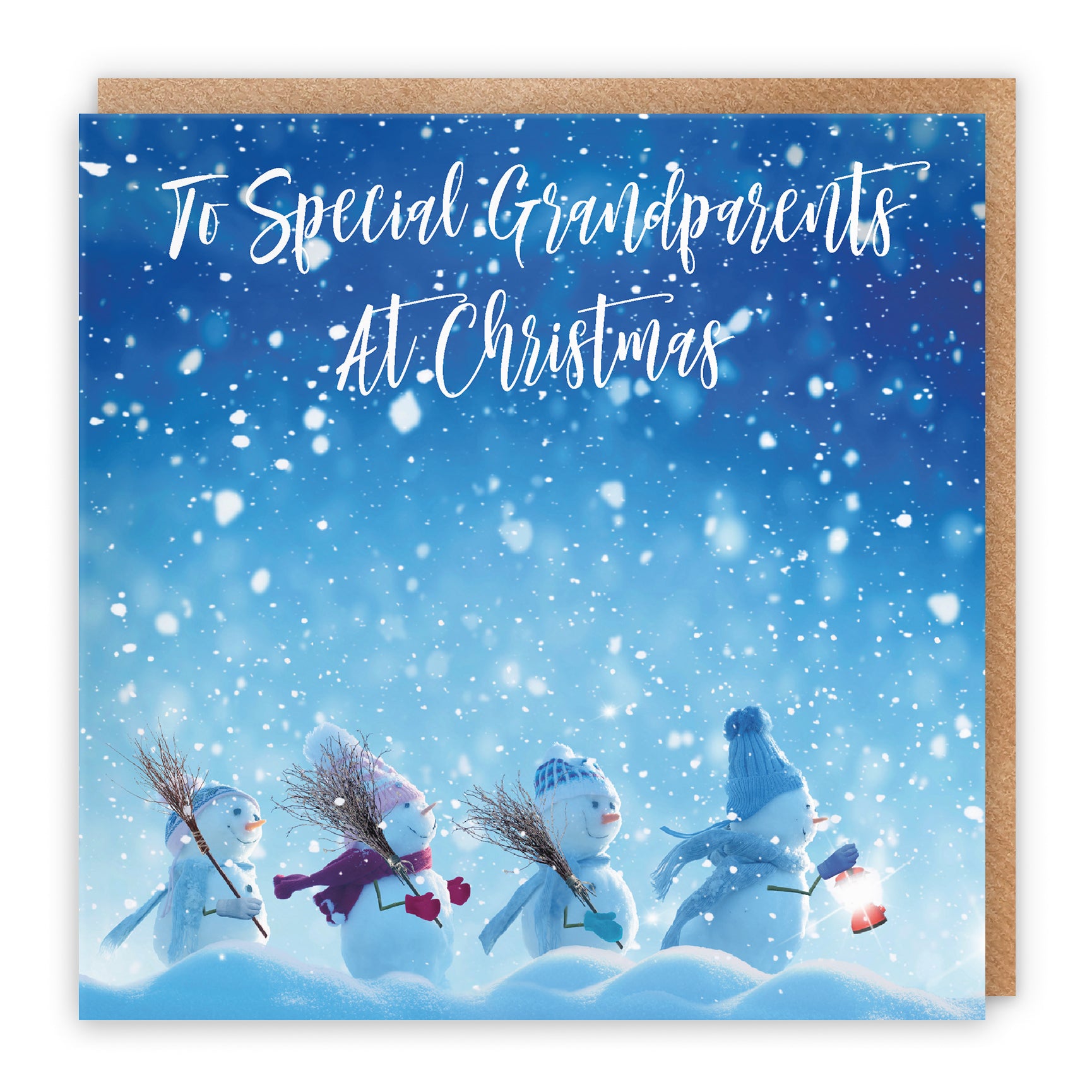 Christmas Card Snow People