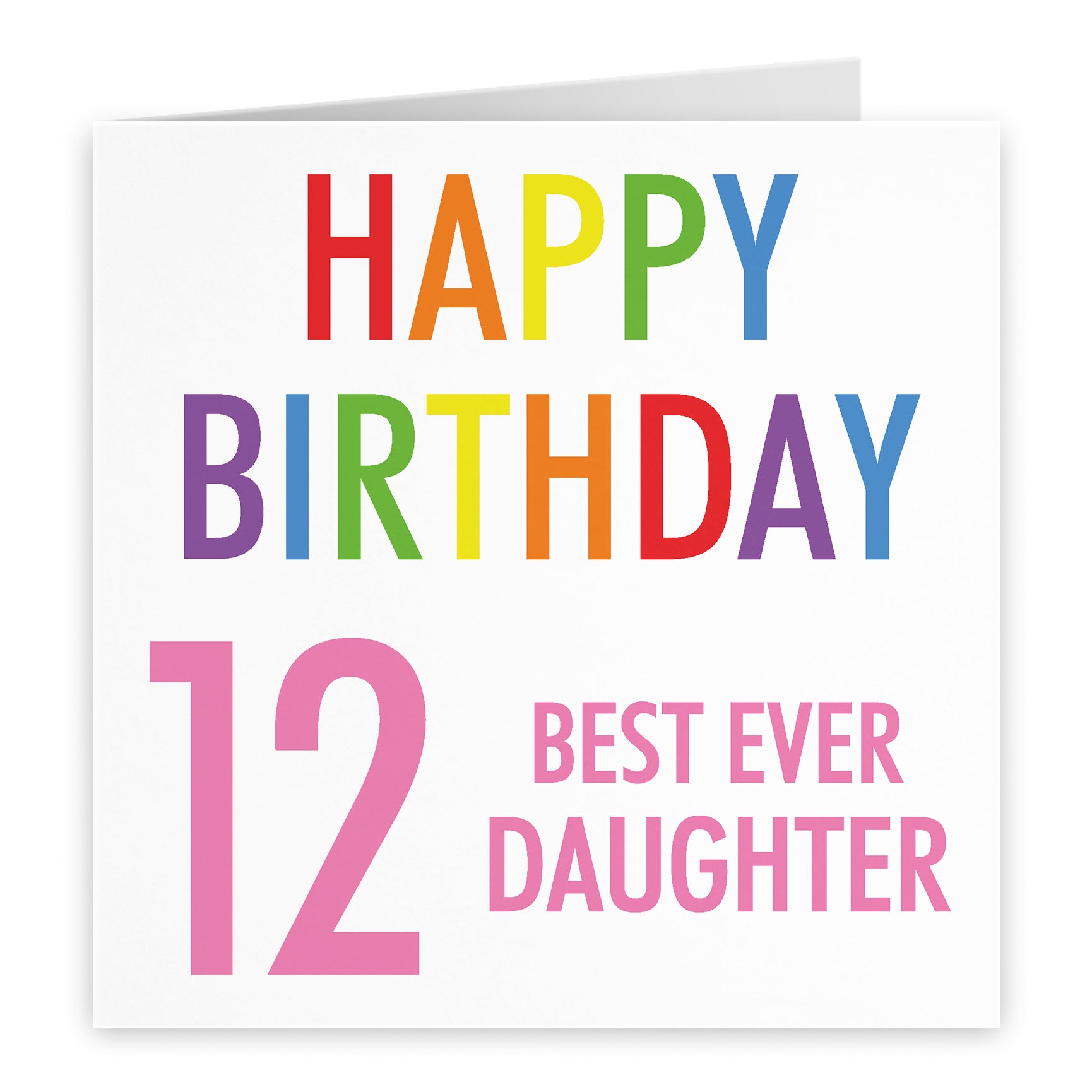 Birthday Card Colourful