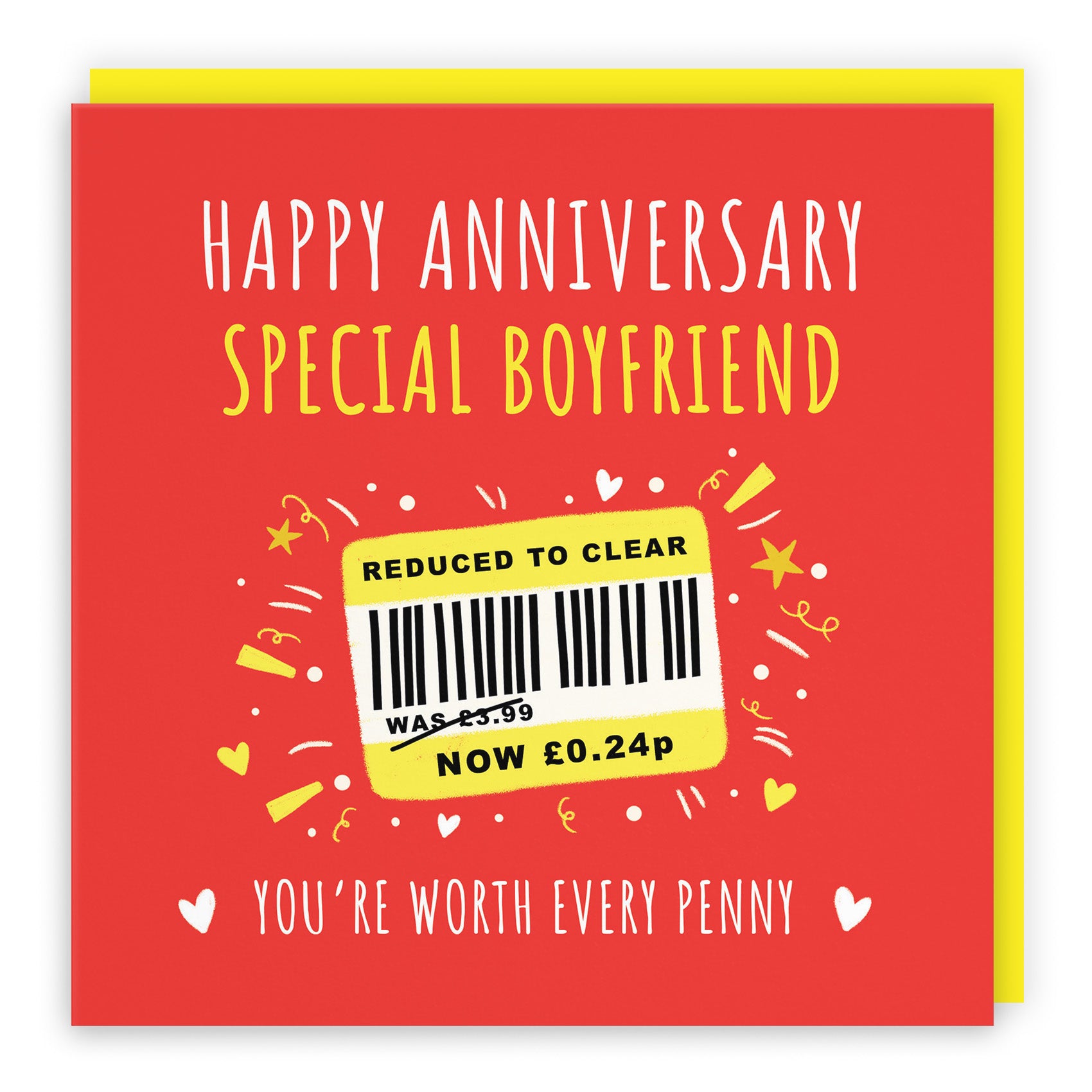 Reduced To Clear Anniversary Card Moments