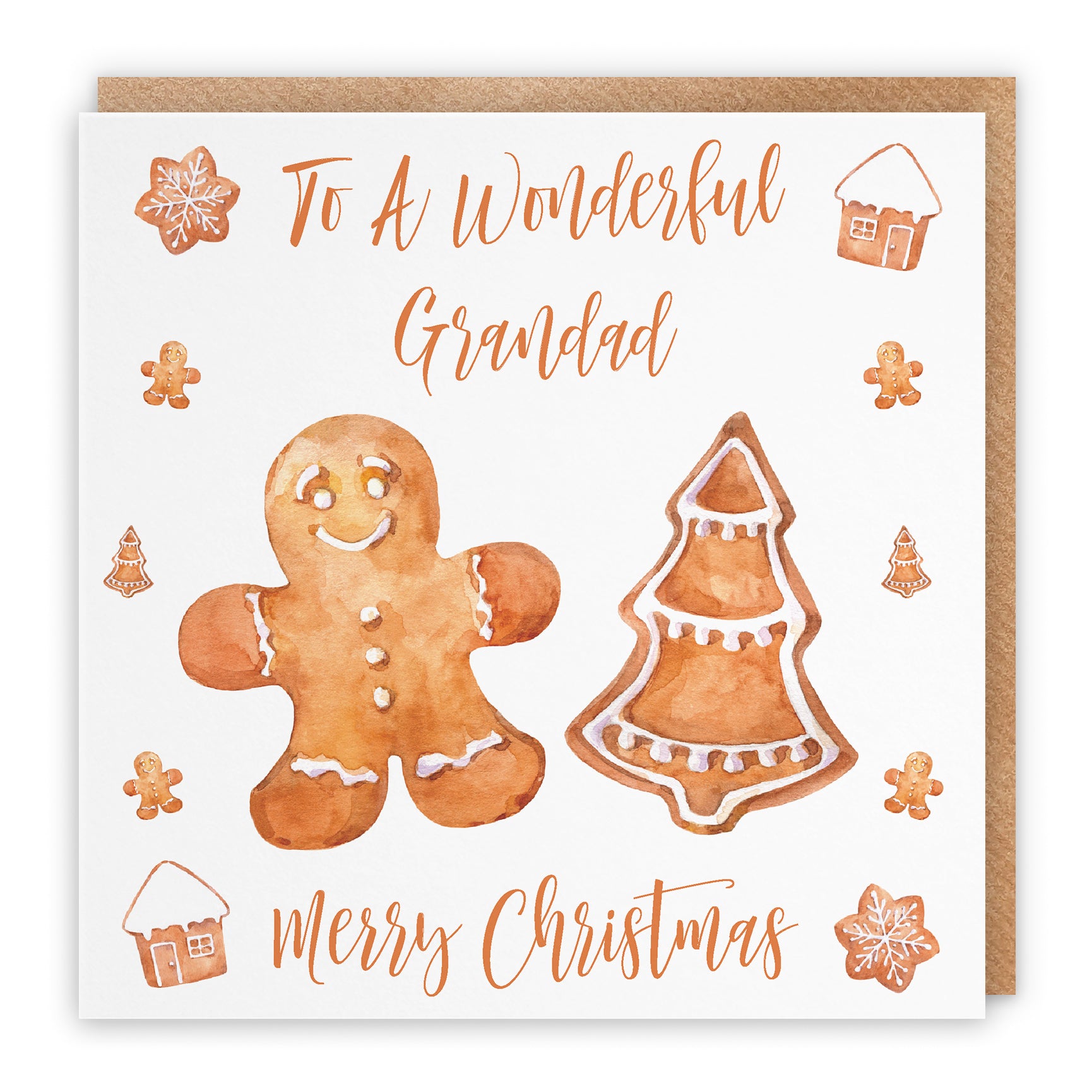Christmas Card Gingerbread