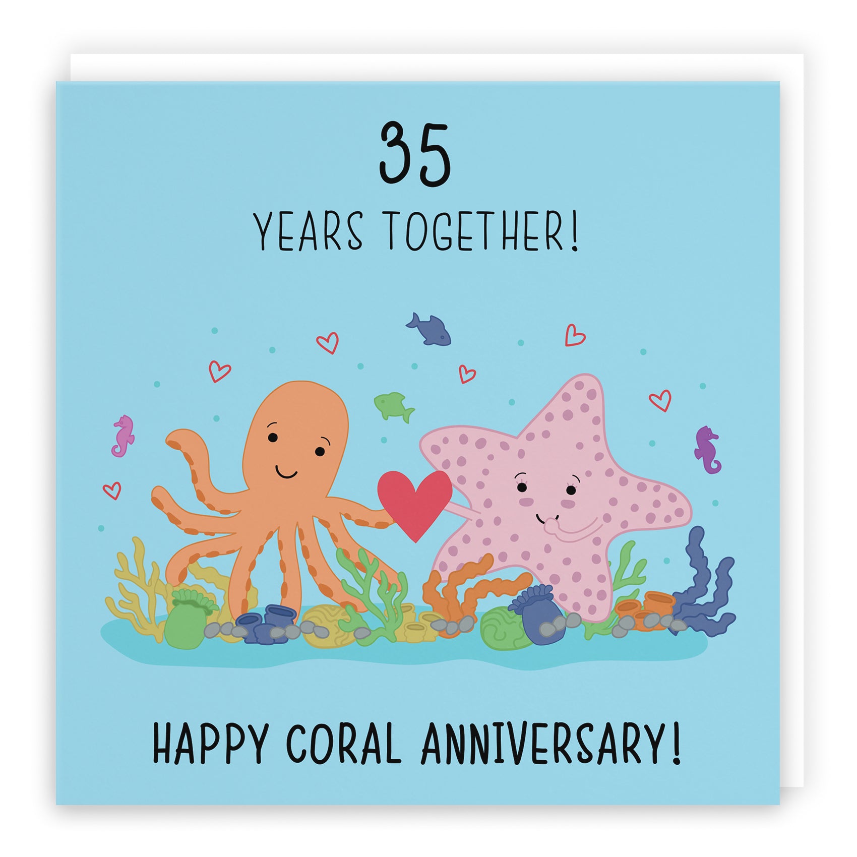 Cute Anniversary Card Iconic