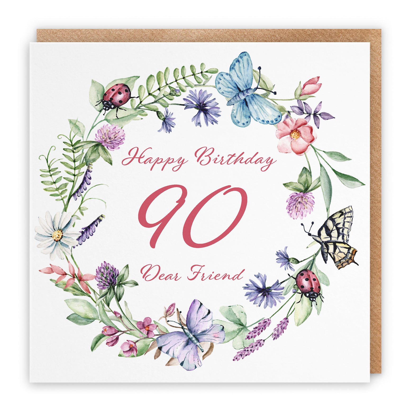 Wildflower Birthday Card Meadow