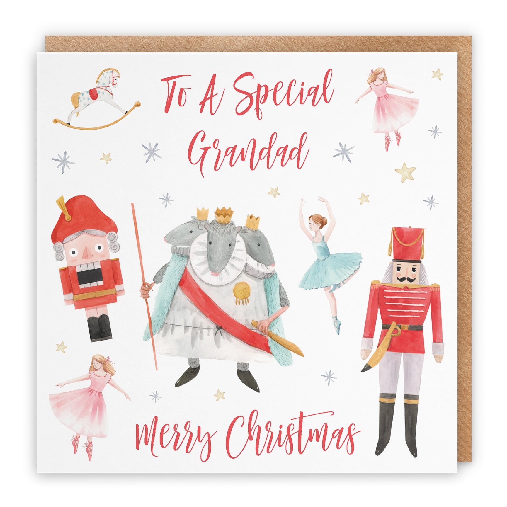 Christmas Card Nutcracker