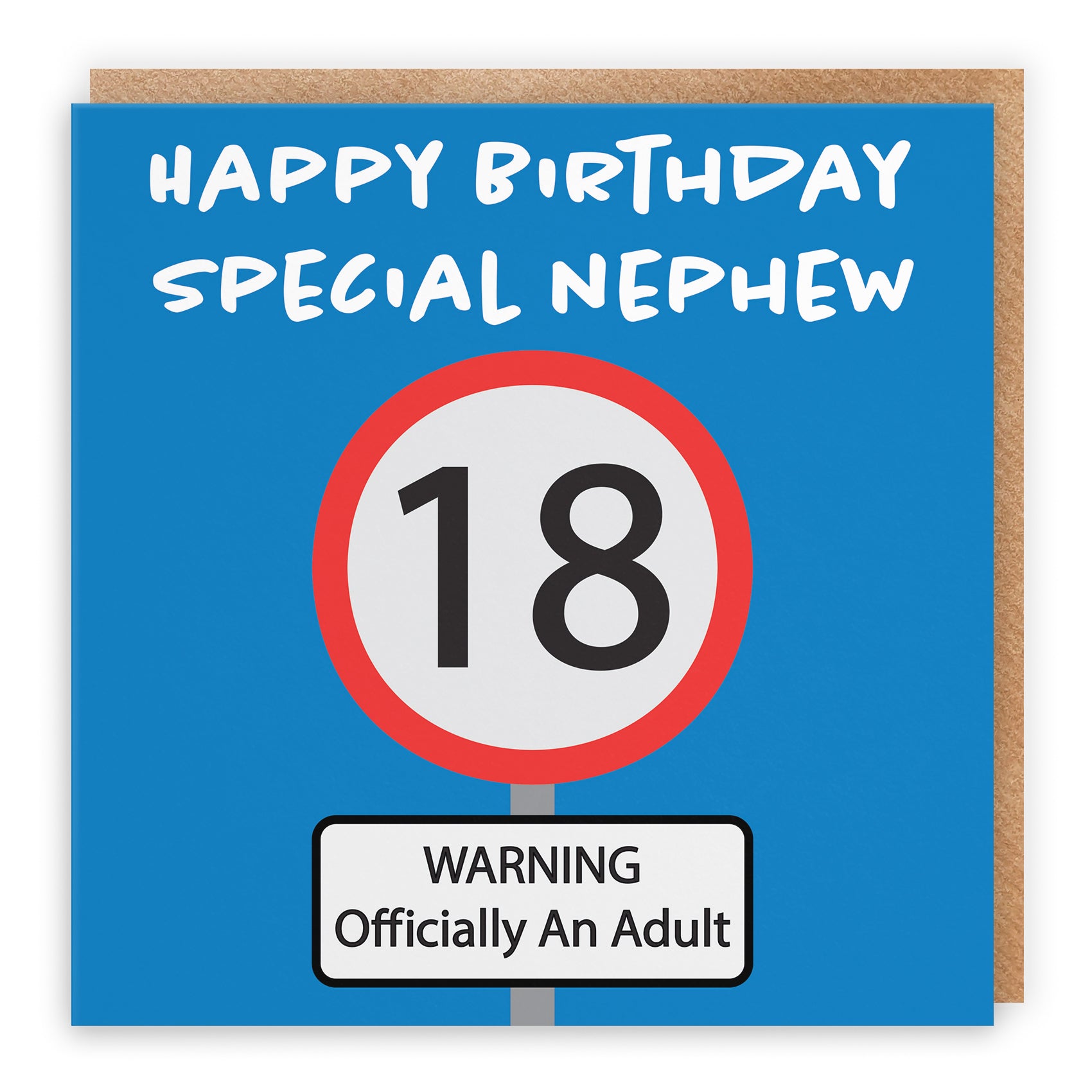 Birthday Card Road Sign
