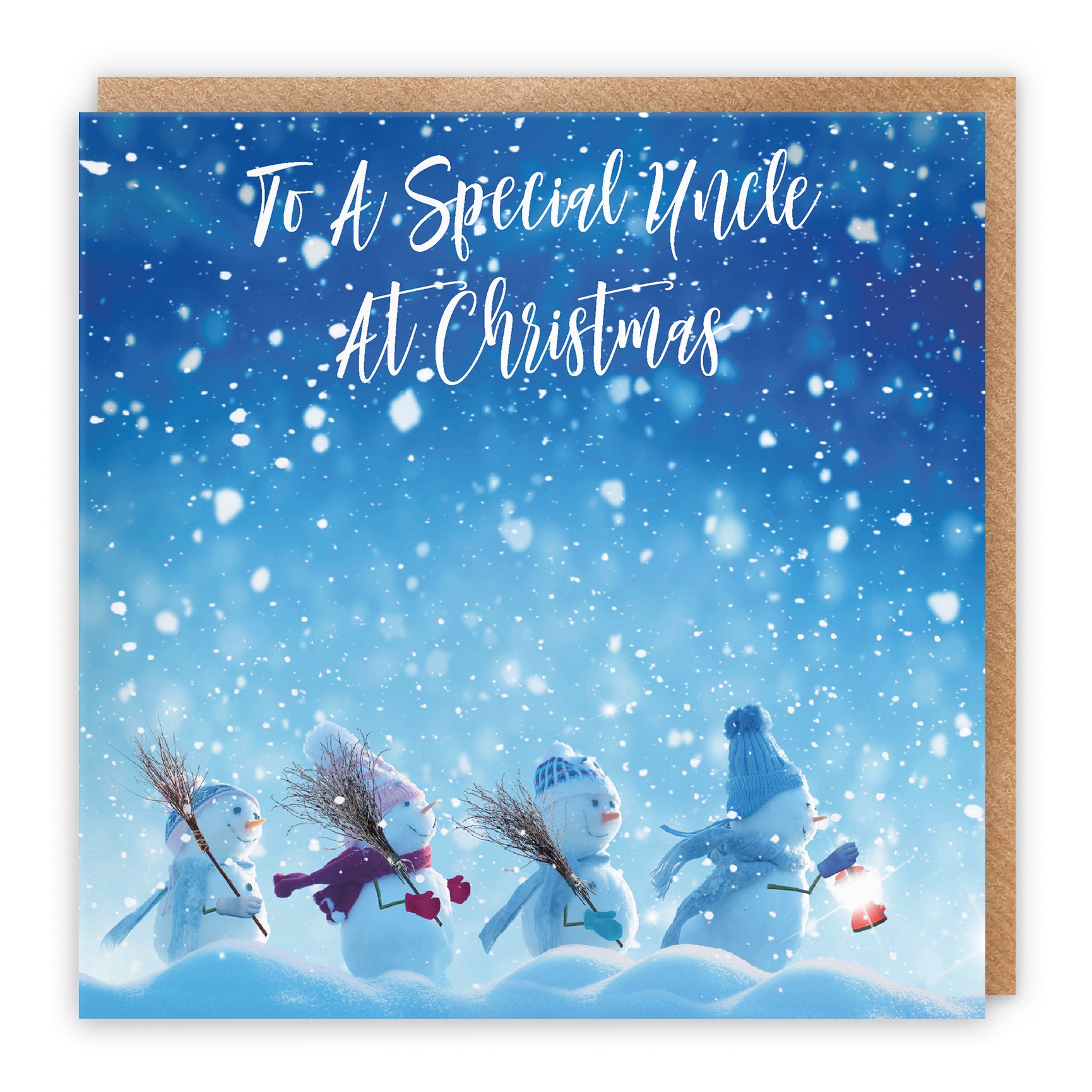 Christmas Card Snow People
