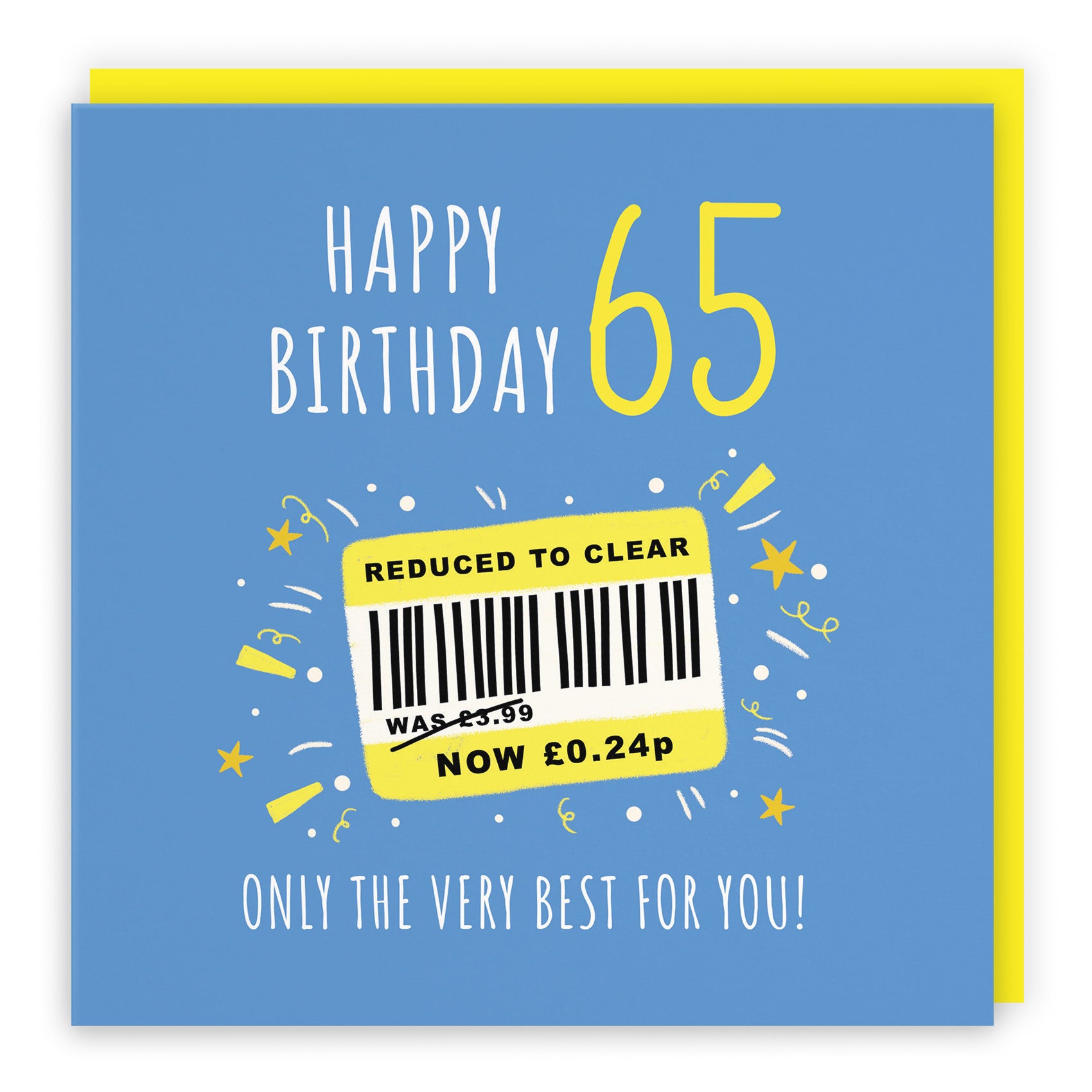 Reduced To Clear Birthday Card Moments