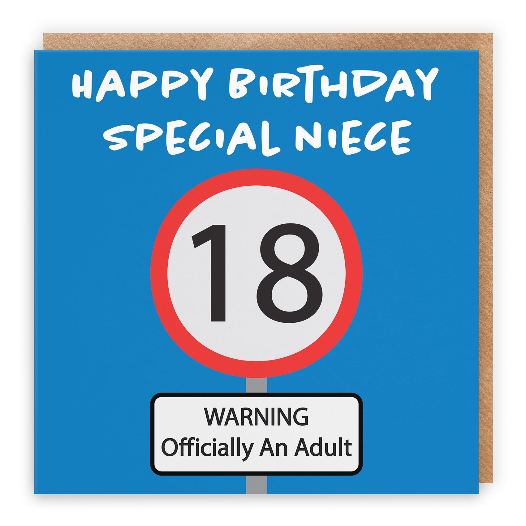 Birthday Card Road Sign