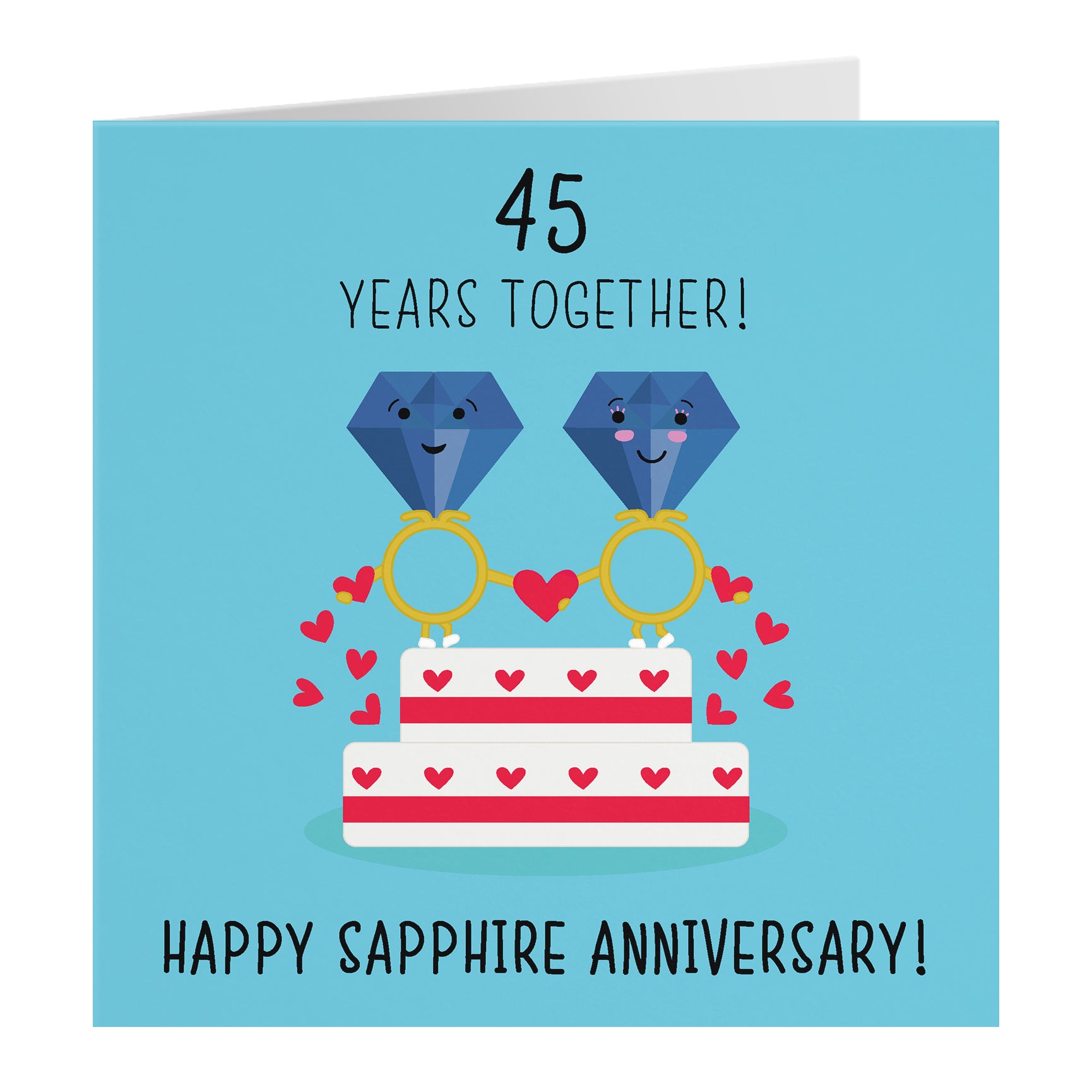 Cute Anniversary Card Iconic