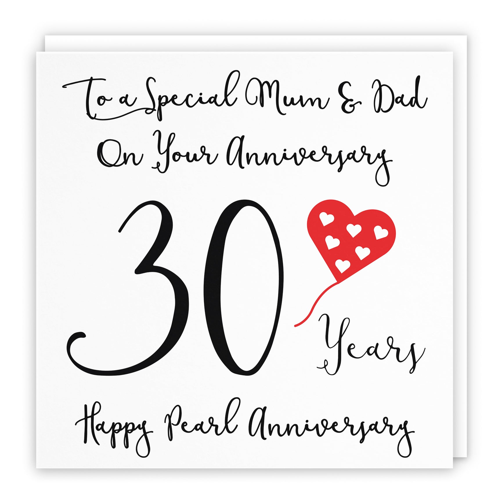Anniversary Card Love Heart
