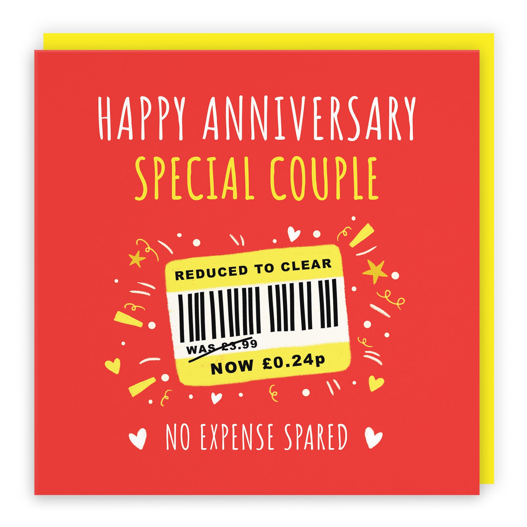 Reduced To Clear Anniversary Card Moments