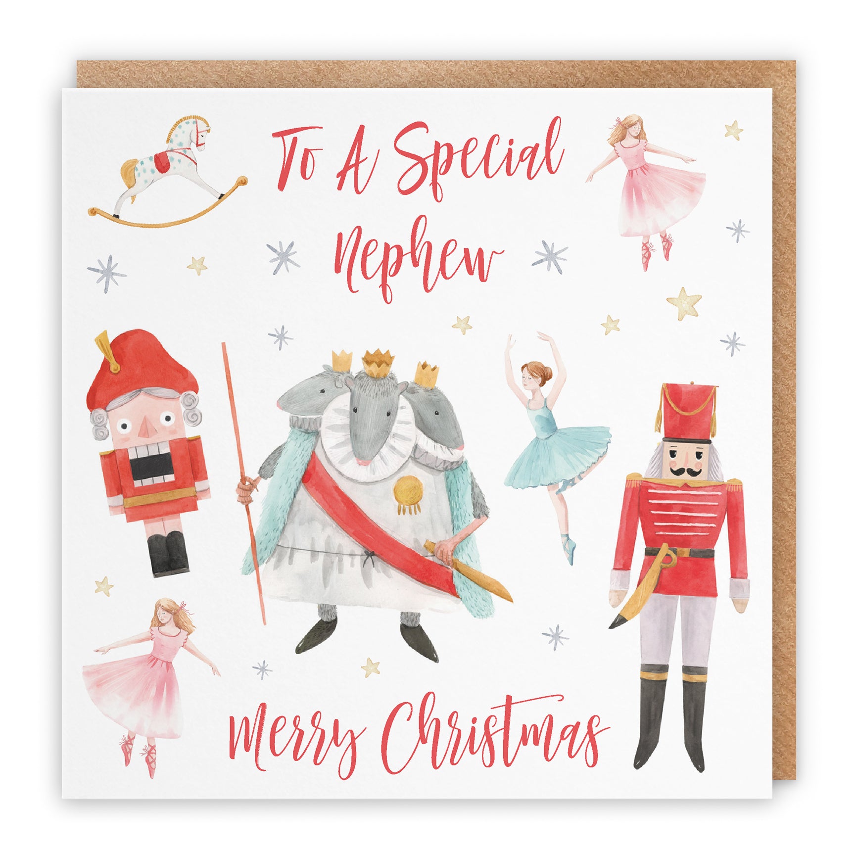 Christmas Card Nutcracker